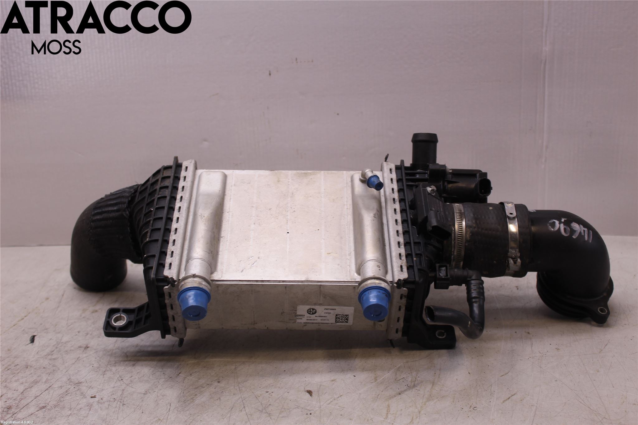 Alfa GIULIA Laddluft-Intercooler Kyl