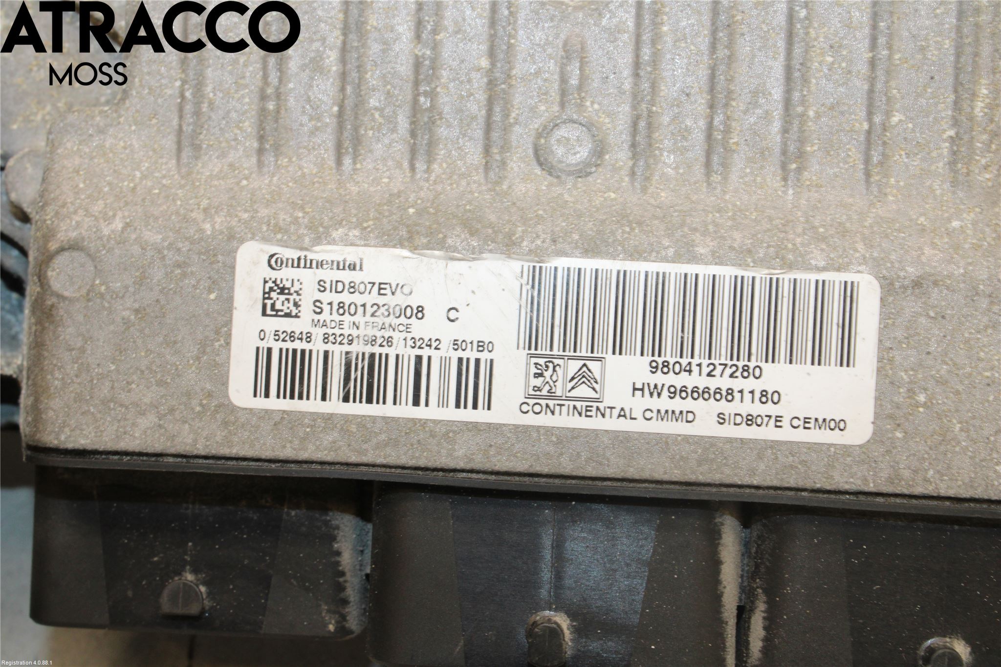 Citroen C4 GRAND PICASSO 14-18 Styrenhet Insprut Bensin