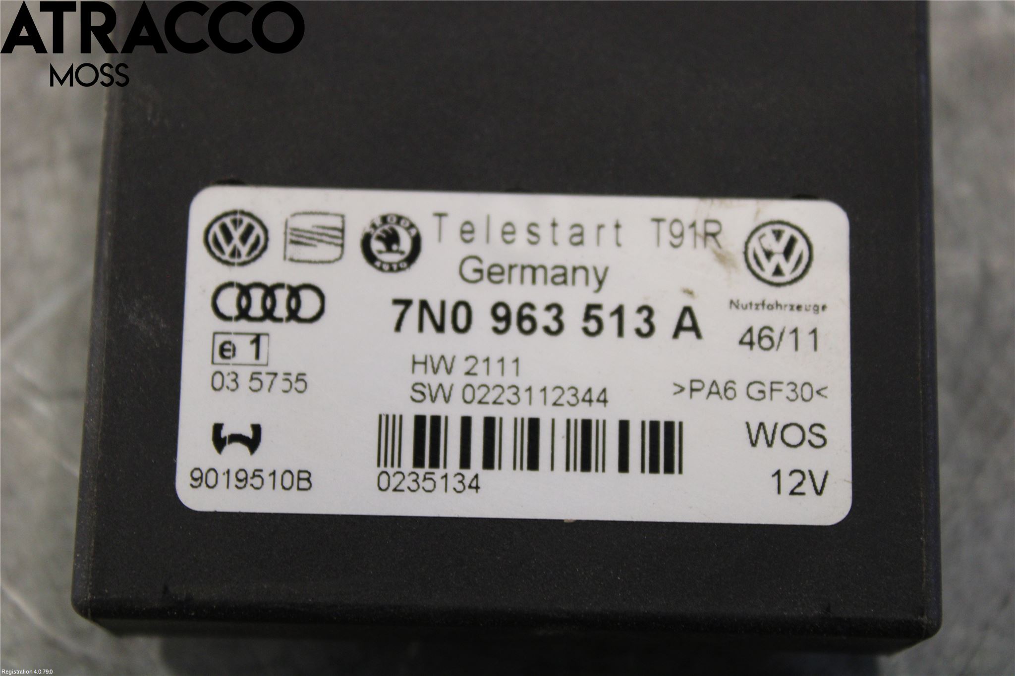 Volkswagen VW GOLF VI 09-13 Styrenhet Övrigt