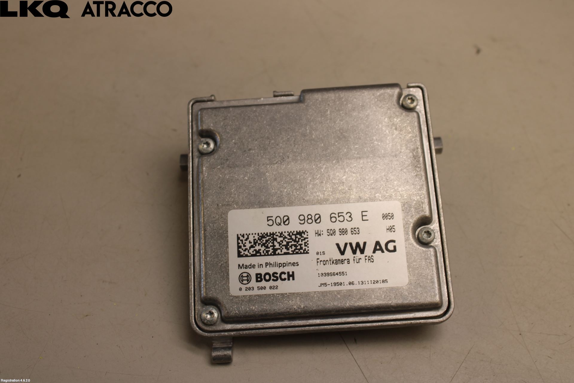 Volkswagen VW GOLF / E-GOLF VII 13-20 Sensor Aktivt Kollisionsskydd