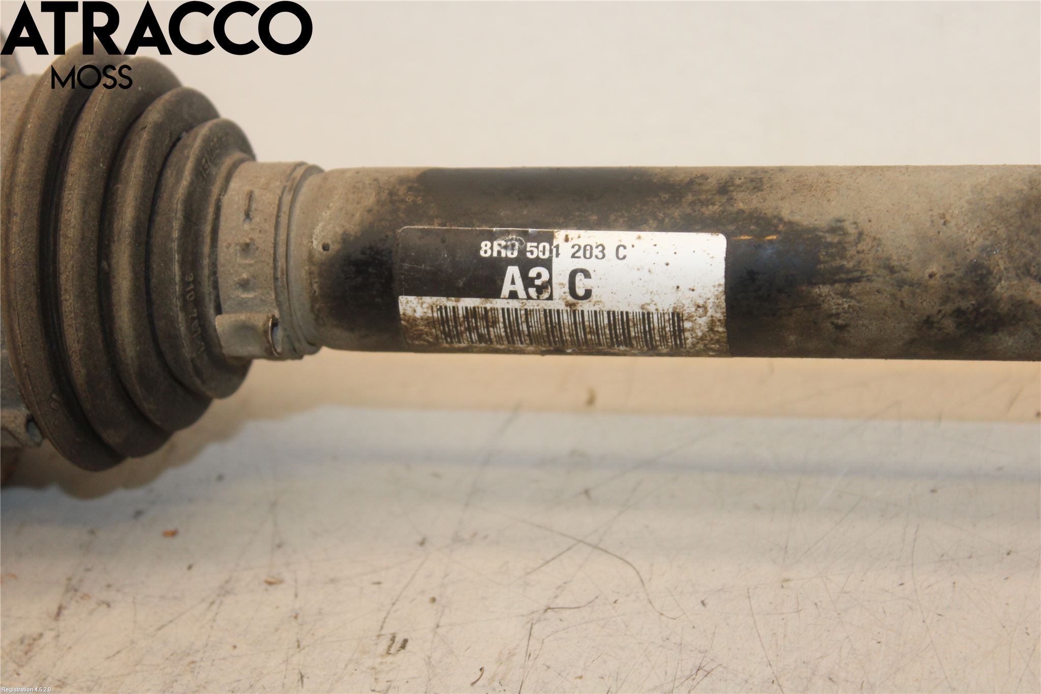 Audi A6 ALLROAD 12-18 Drivaxel Bak Vänster