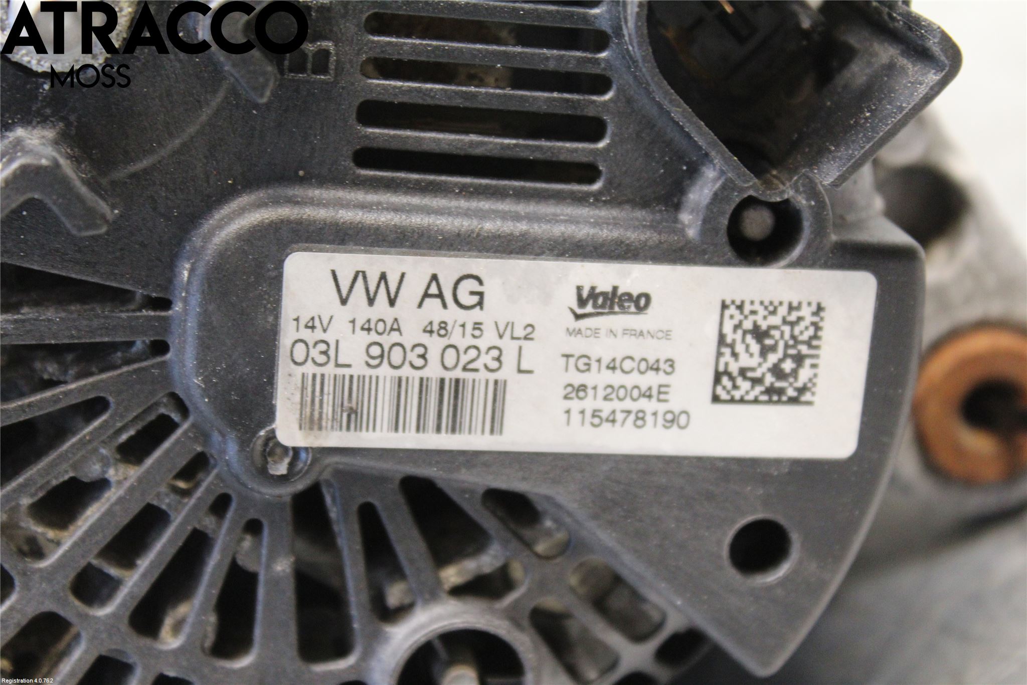 Volkswagen VW CADDY 16-20 Generator