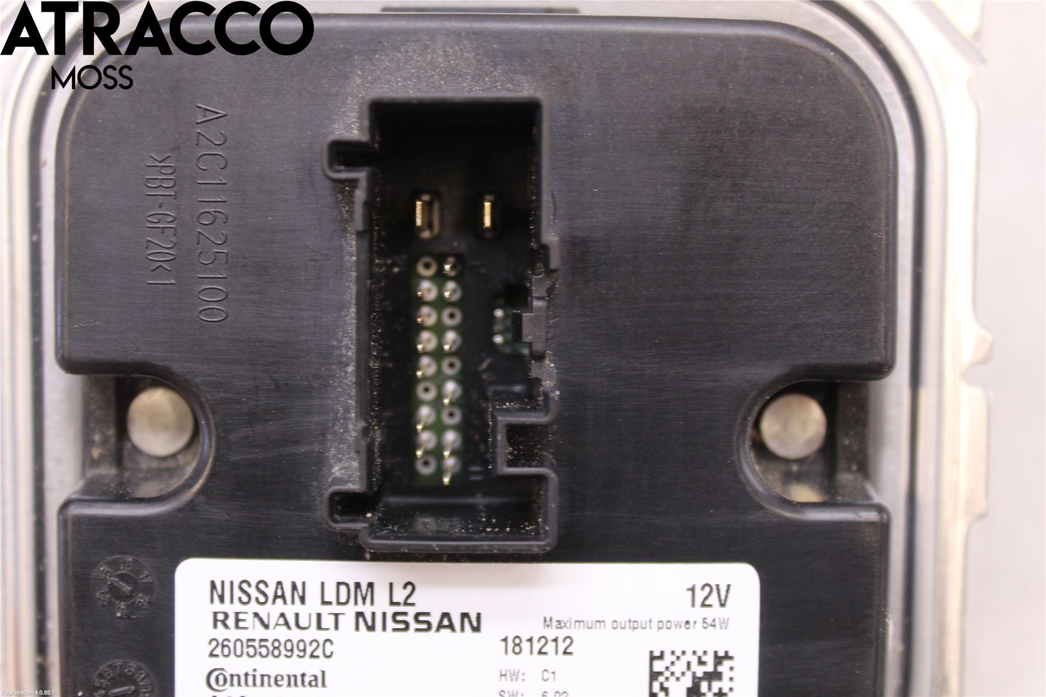 Nissan LEAF 18- Styrenhet Strålkastare
