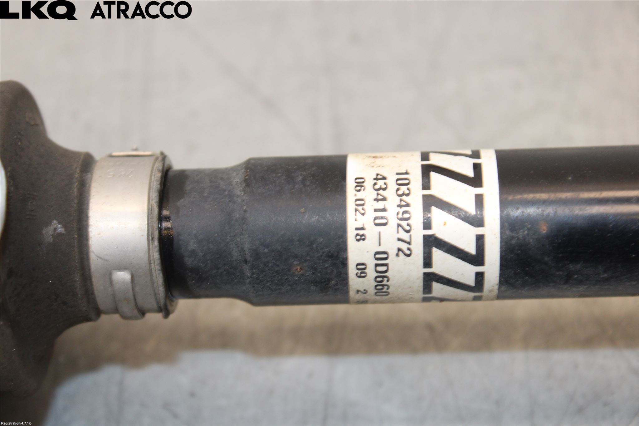 Toyota YARIS XP130 15-20 Drivaxel Fram Höger