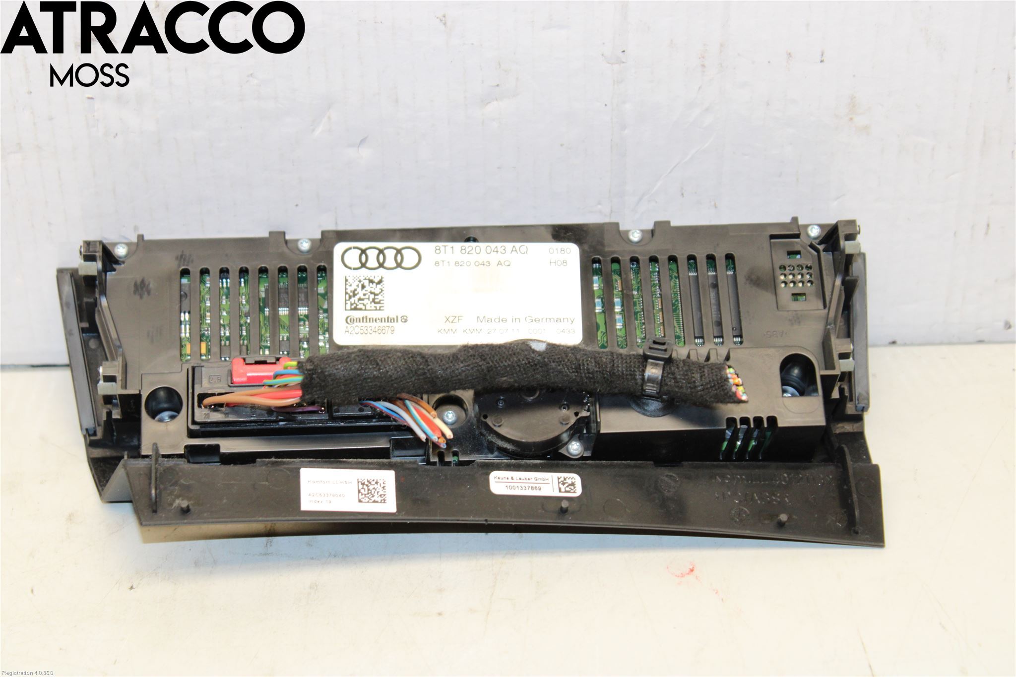 Audi A4/S4 08-11 Ac Styrenhet Ac Manöveren