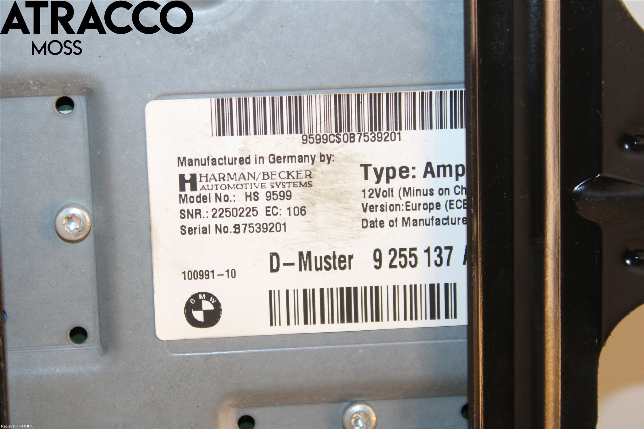 Mini COUPE R56 05-14 Radio-Stereo Förstärkare