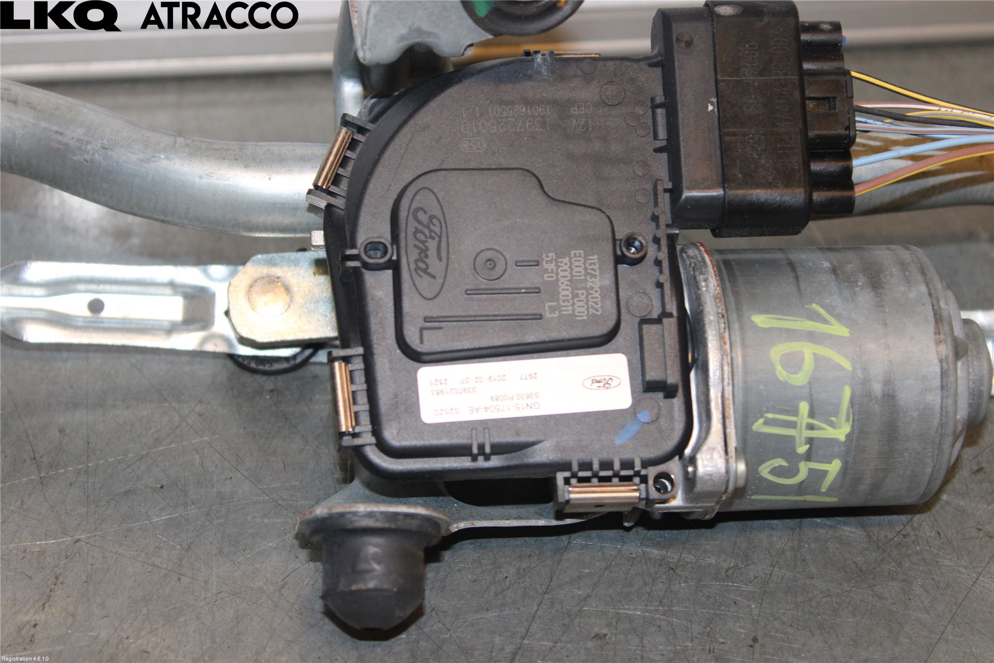 Ford ECOSPORT 17- Torkarmotor Vindruta