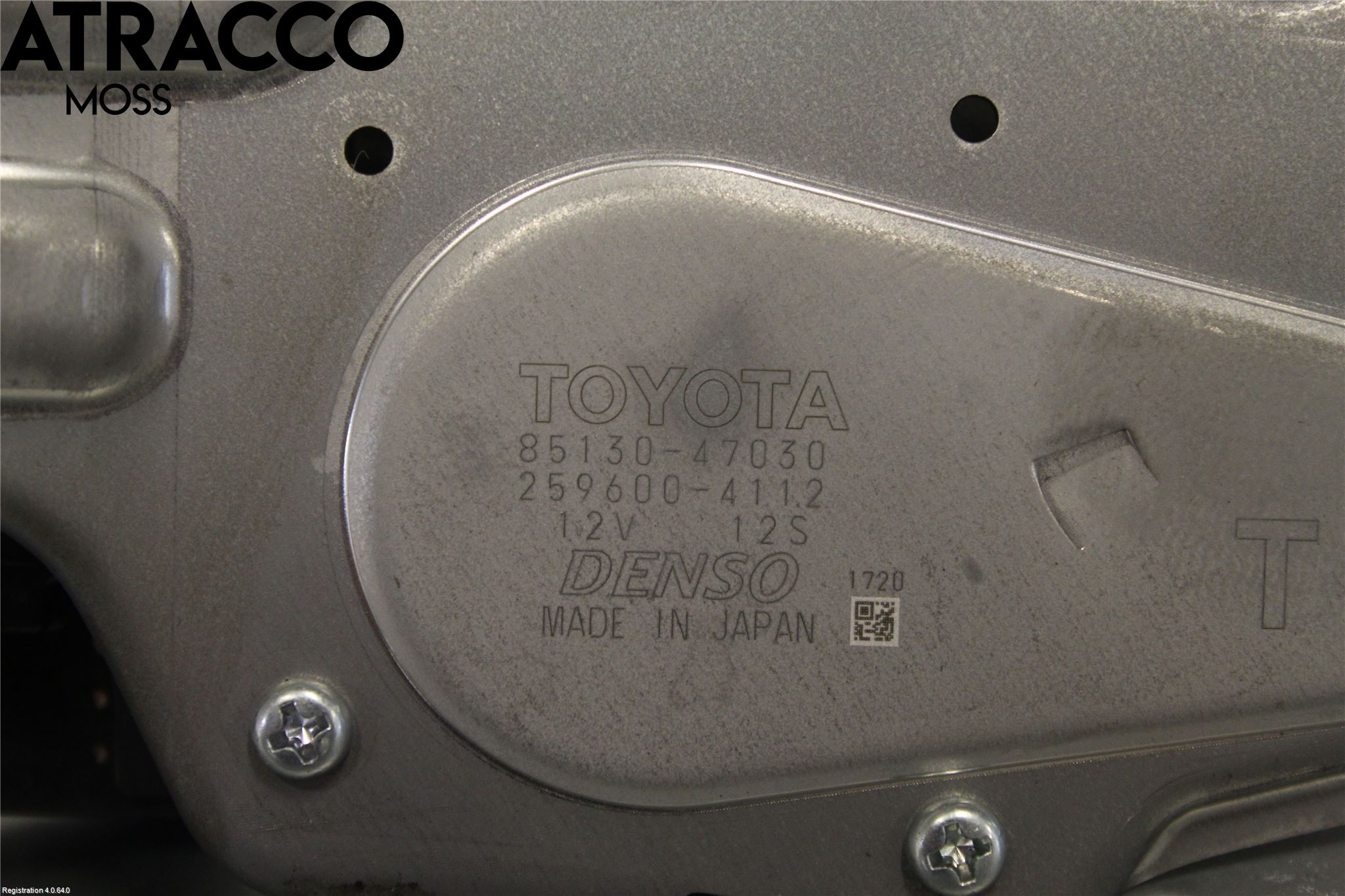 Toyota PRIUS (ZVW50) 16-21 Torkarmotor Baklucka