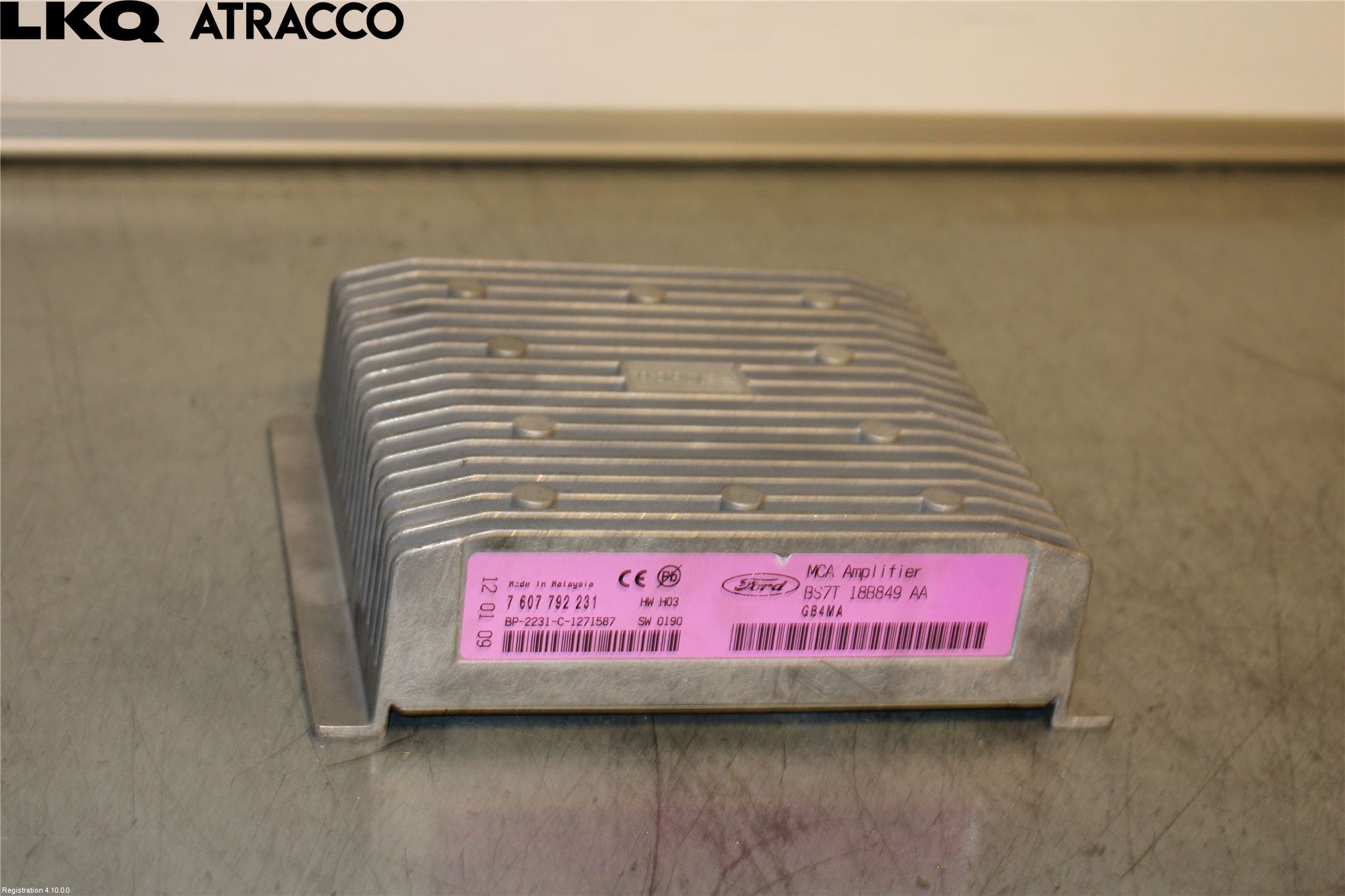 Ford MONDEO 07-15 Radio-Stereo Förstärkare