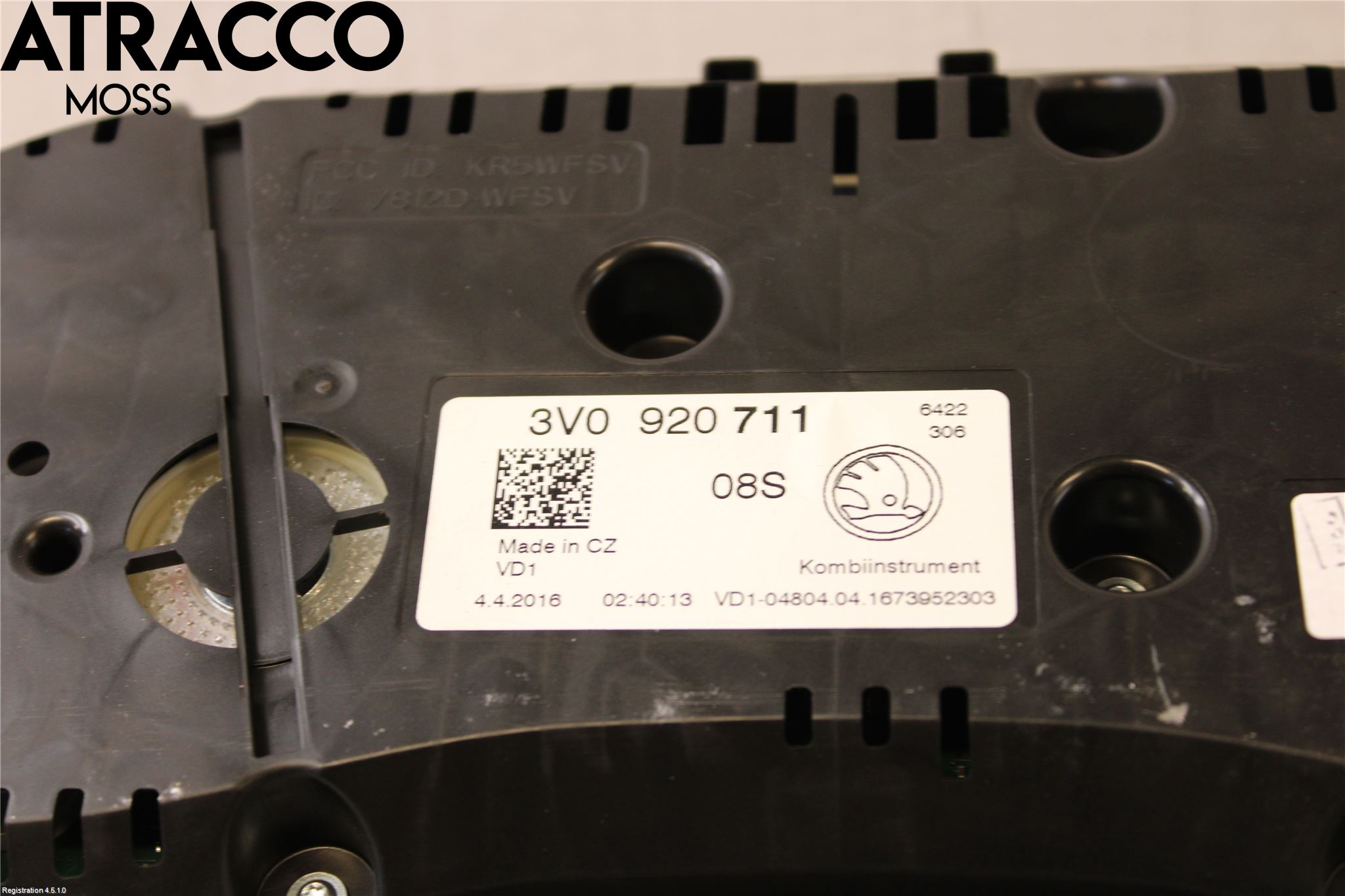 Skoda SUPERB 16-24 Instrument Komb