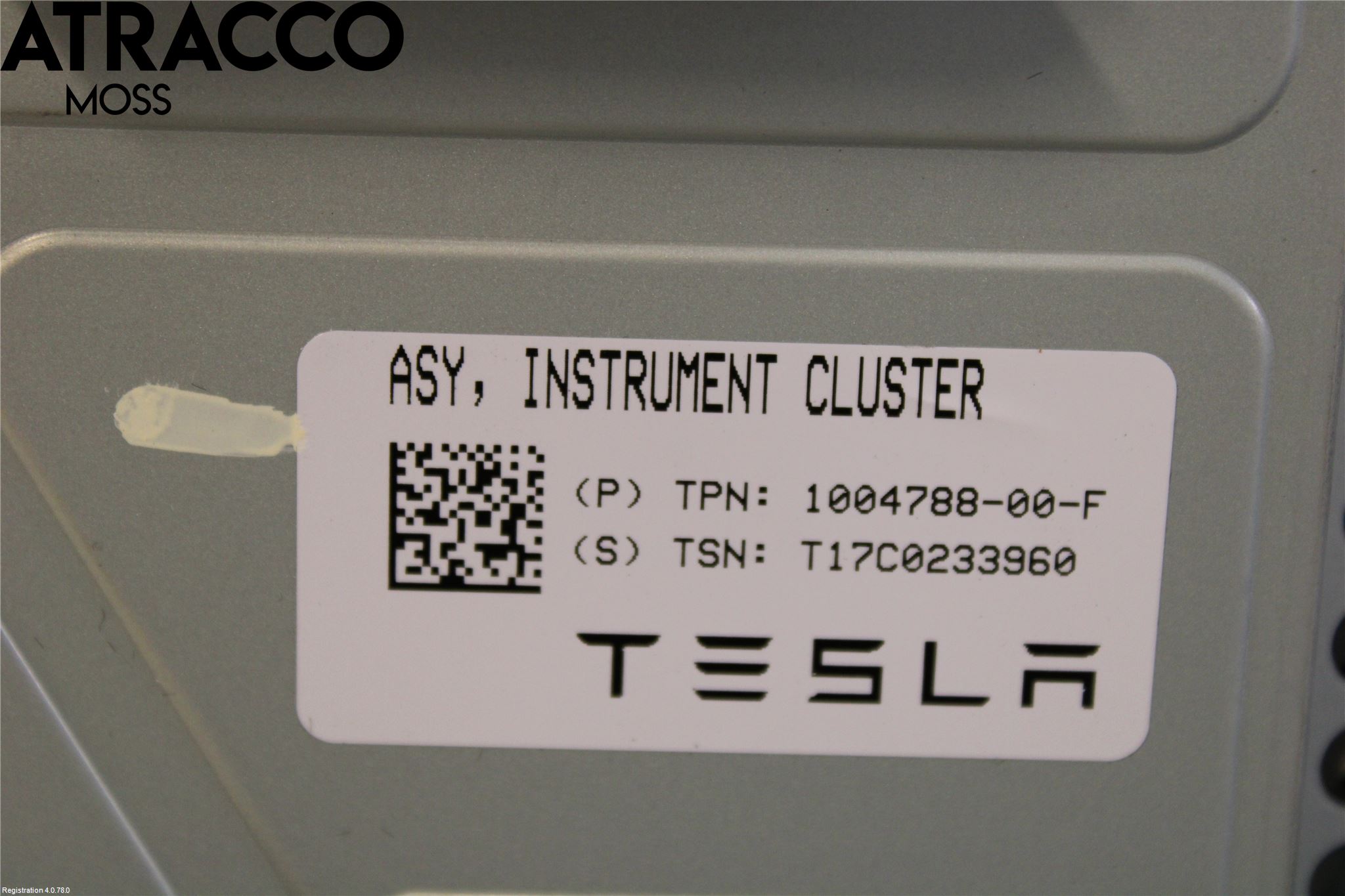Tesla MODEL X 16- Instrument Komb