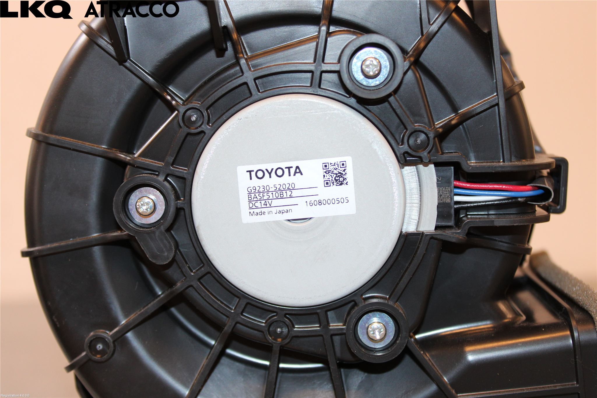 Toyota YARIS XP130 15-20 Kylfläkt El