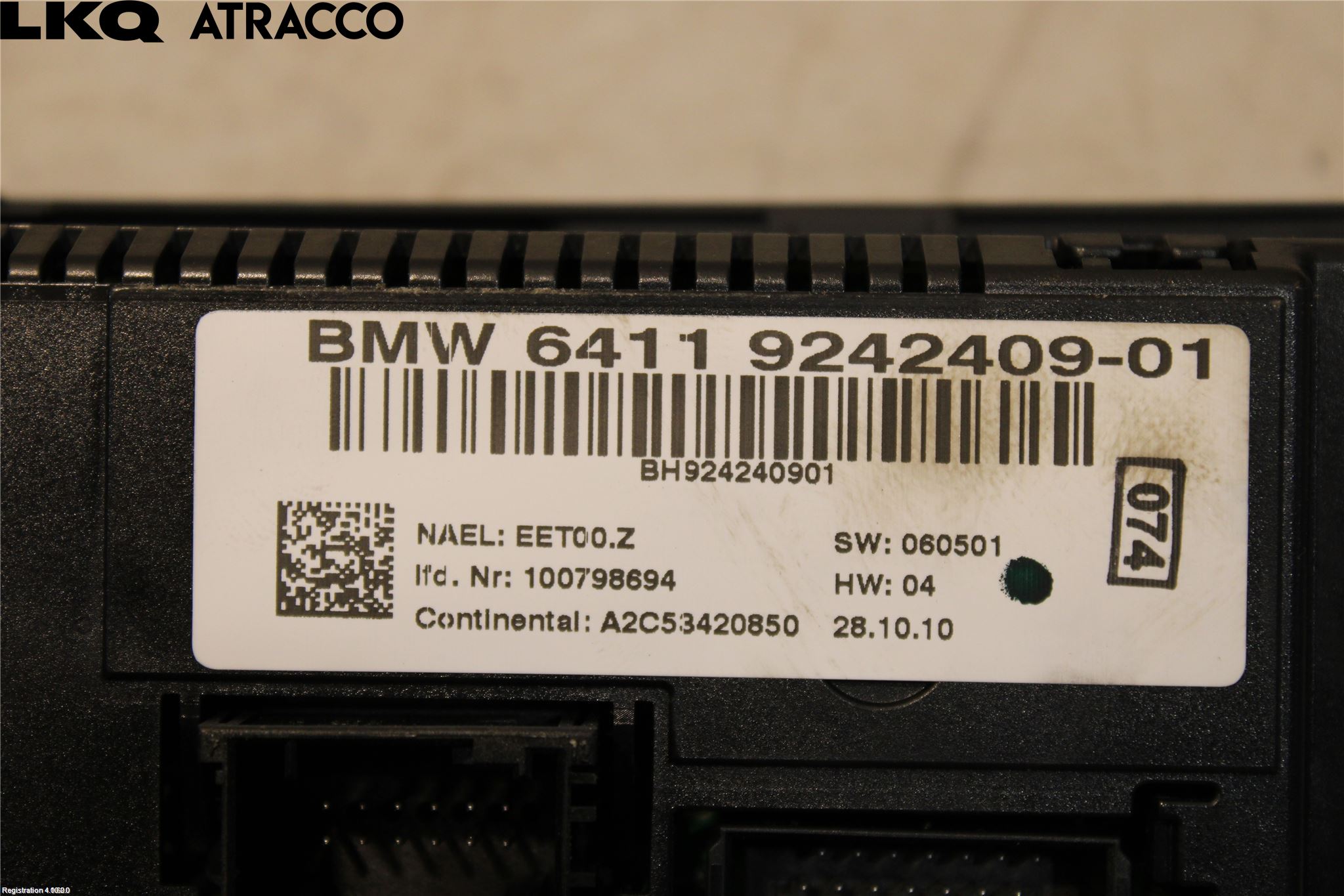 BMW X1 E84 10-15 Ac Styrenhet Ac Manöveren