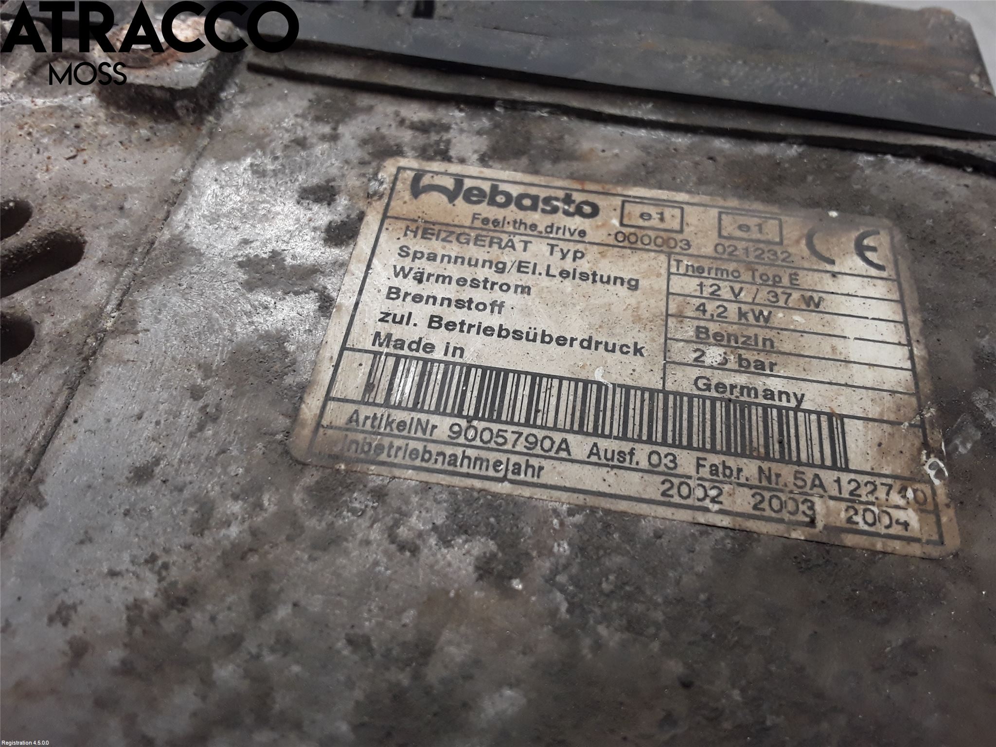Toyota YARIS VERSO P1 00-05 Bensinvärmare