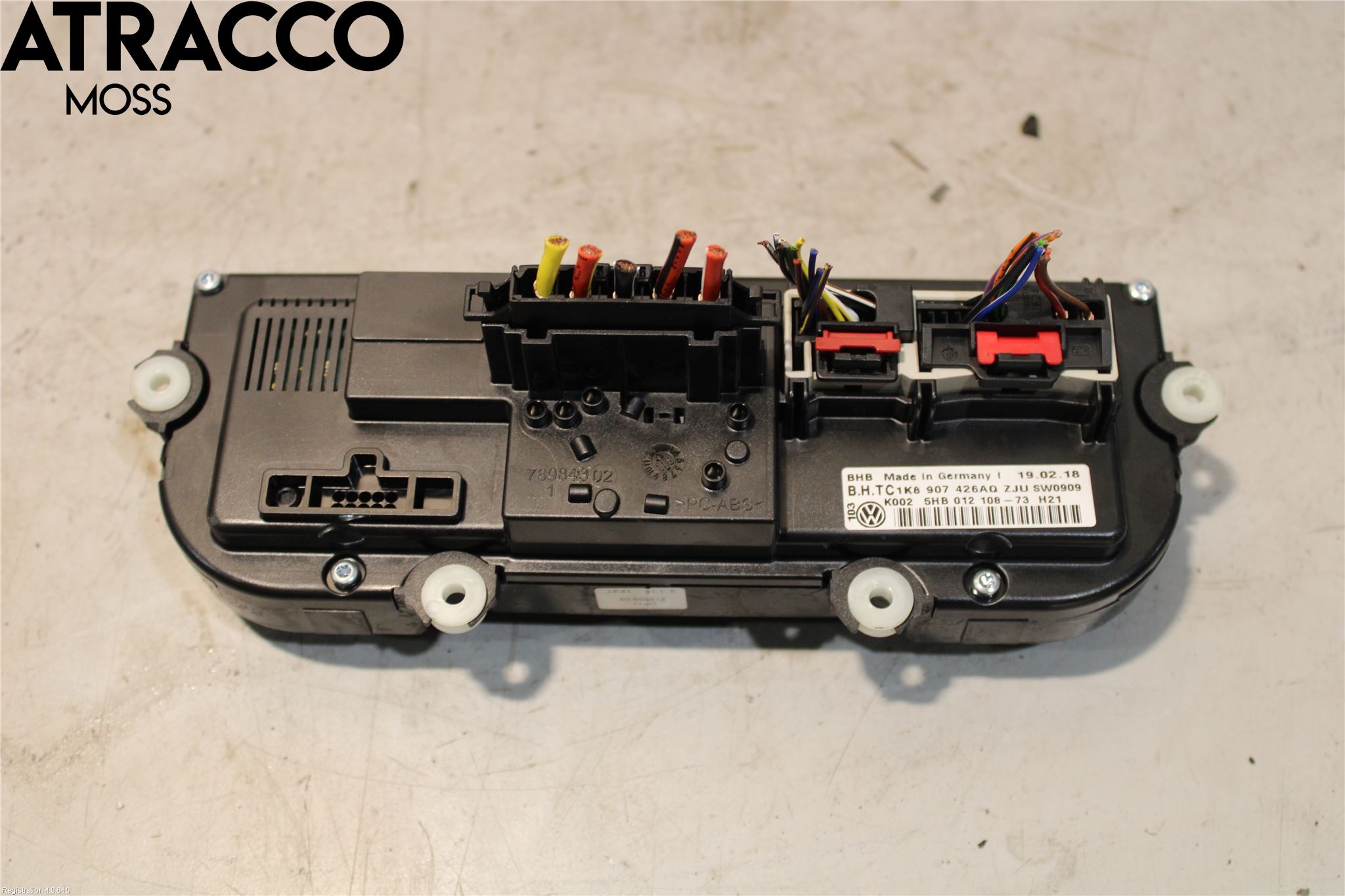 Volkswagen VW CADDY 16-20 Ac Styrenhet Ac Manöveren