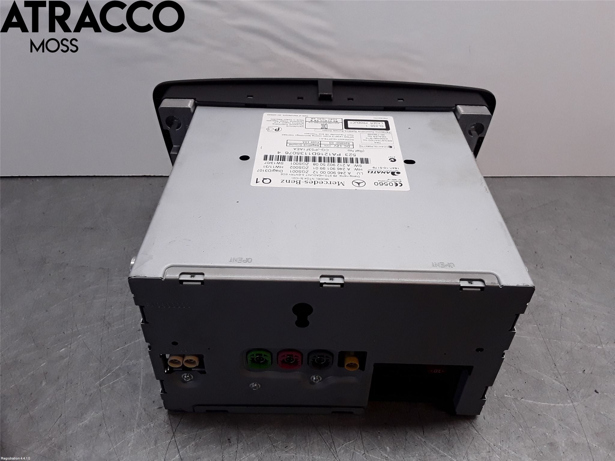 Mercedes-Benz MB CLA-KLASS (C117/X117) 13-19 Cd Radio - Multimediapanel