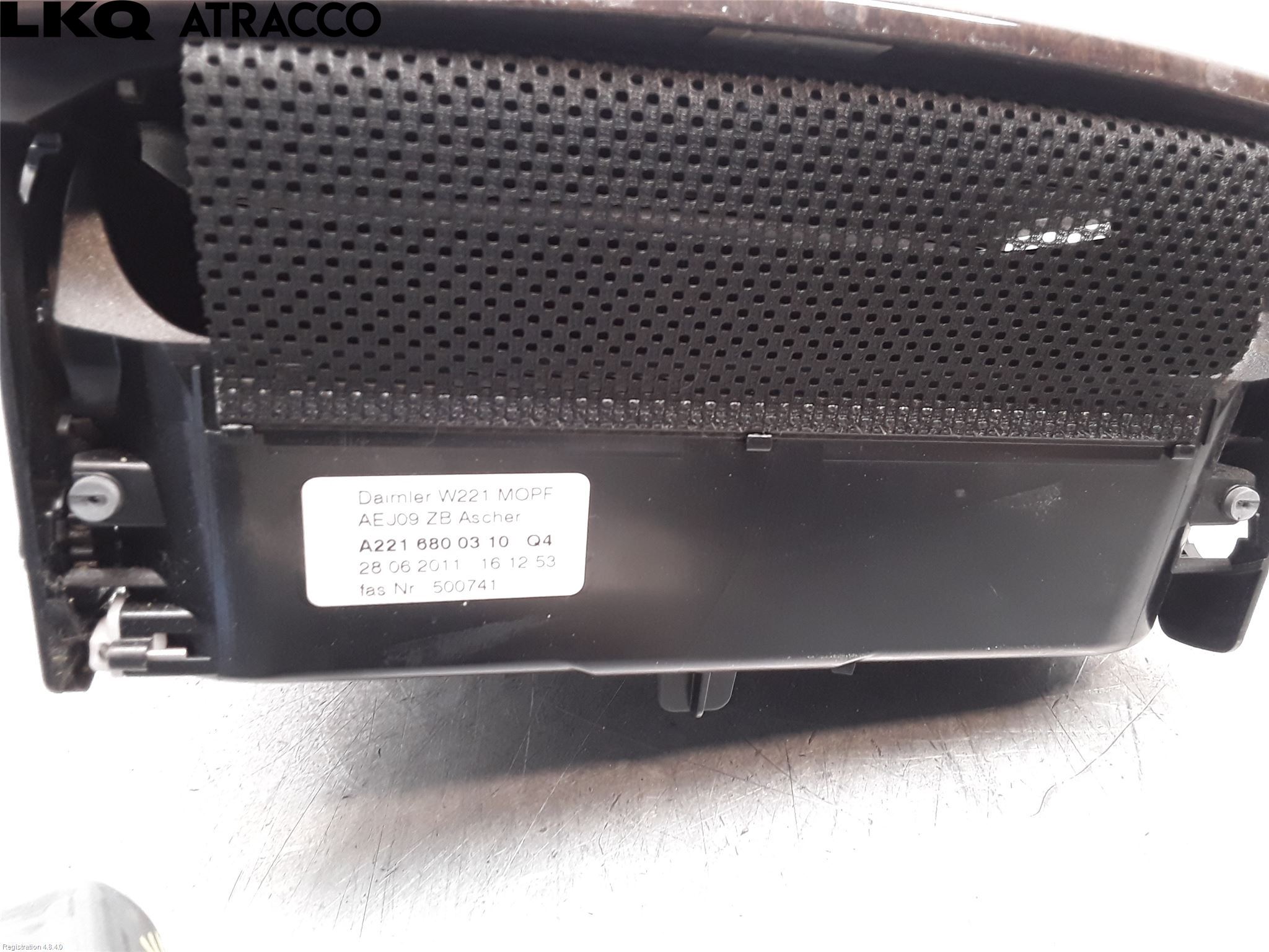 Mercedes-Benz MB S-KLASS (W221) 05-13 Inr Tunnelfack