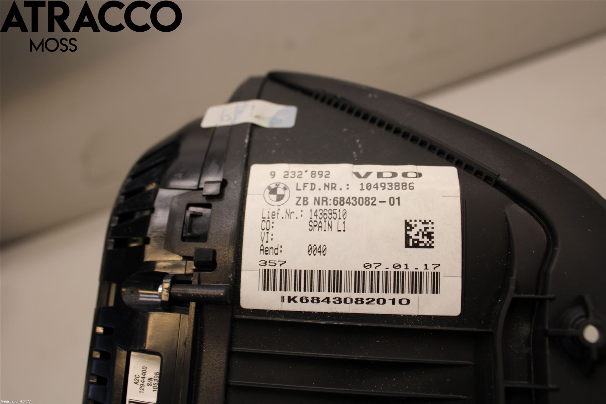 BMW 1 F20/F21 11-19 Instrument Komb