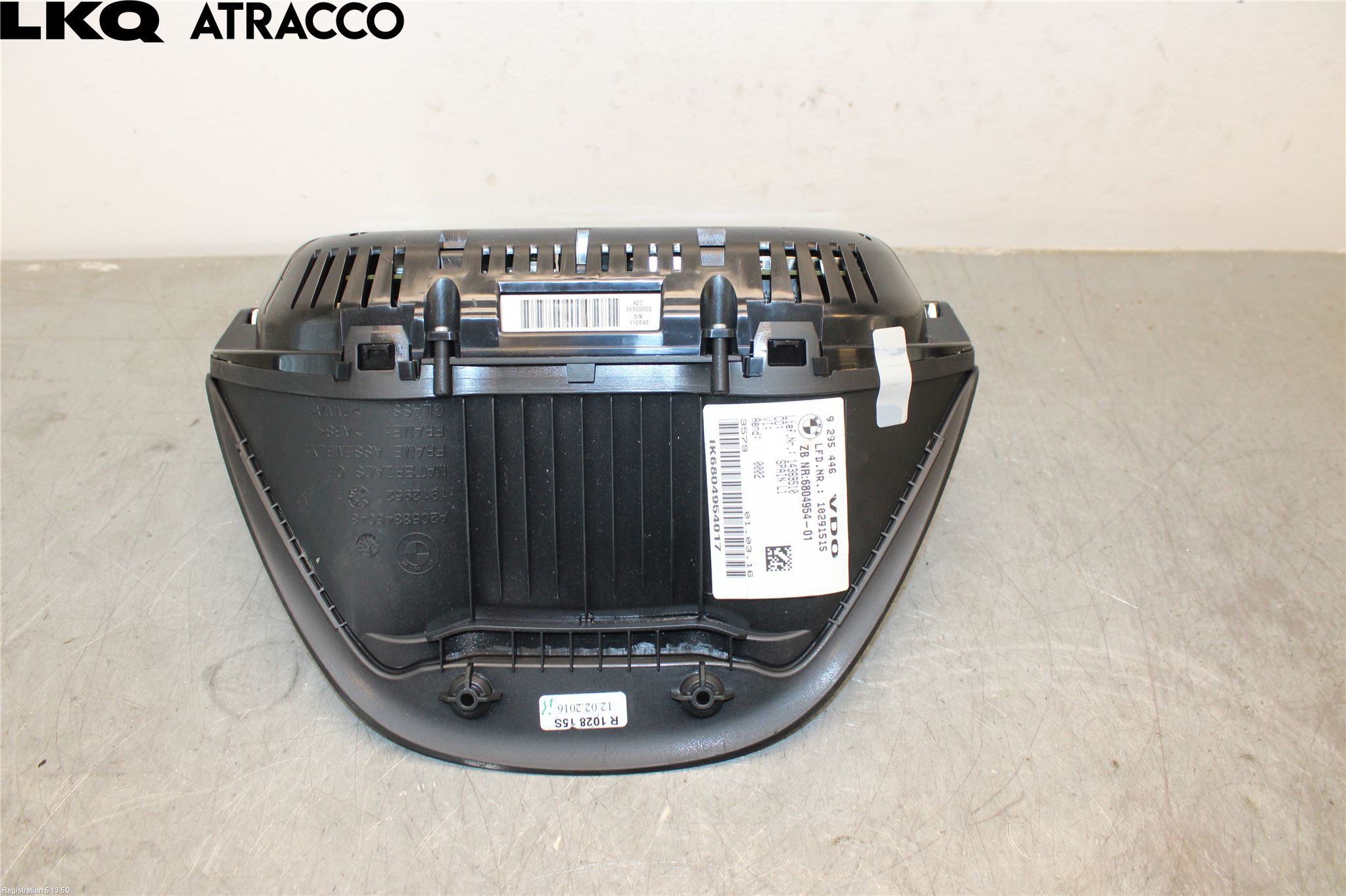 BMW 2 F45 Active Tourer 14-21 Instrument Hast