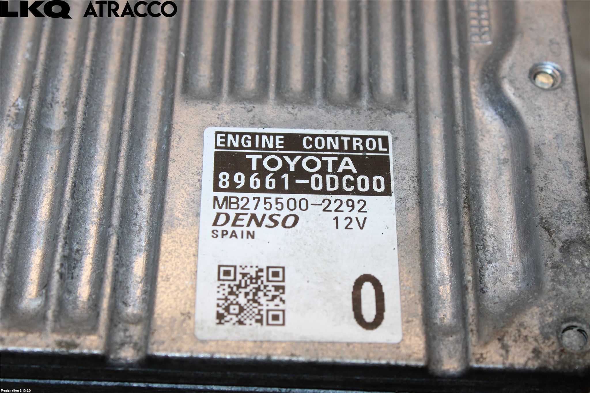 Toyota YARIS XP130 12-14 Styrenhet Nyckellöst System