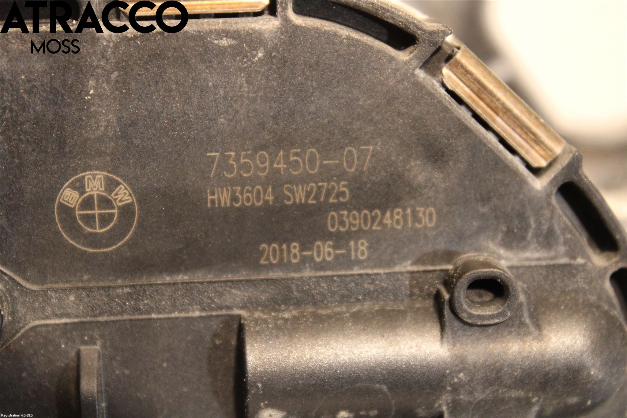BMW i3 I01 13-22 Torkarmotor Vindruta