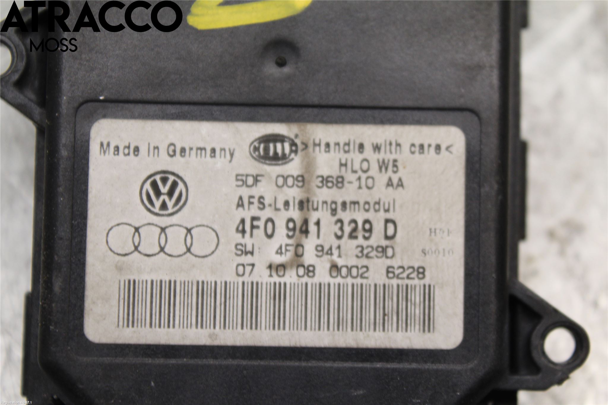 Audi A6/S6     05-11 Styrenhet Övrigt