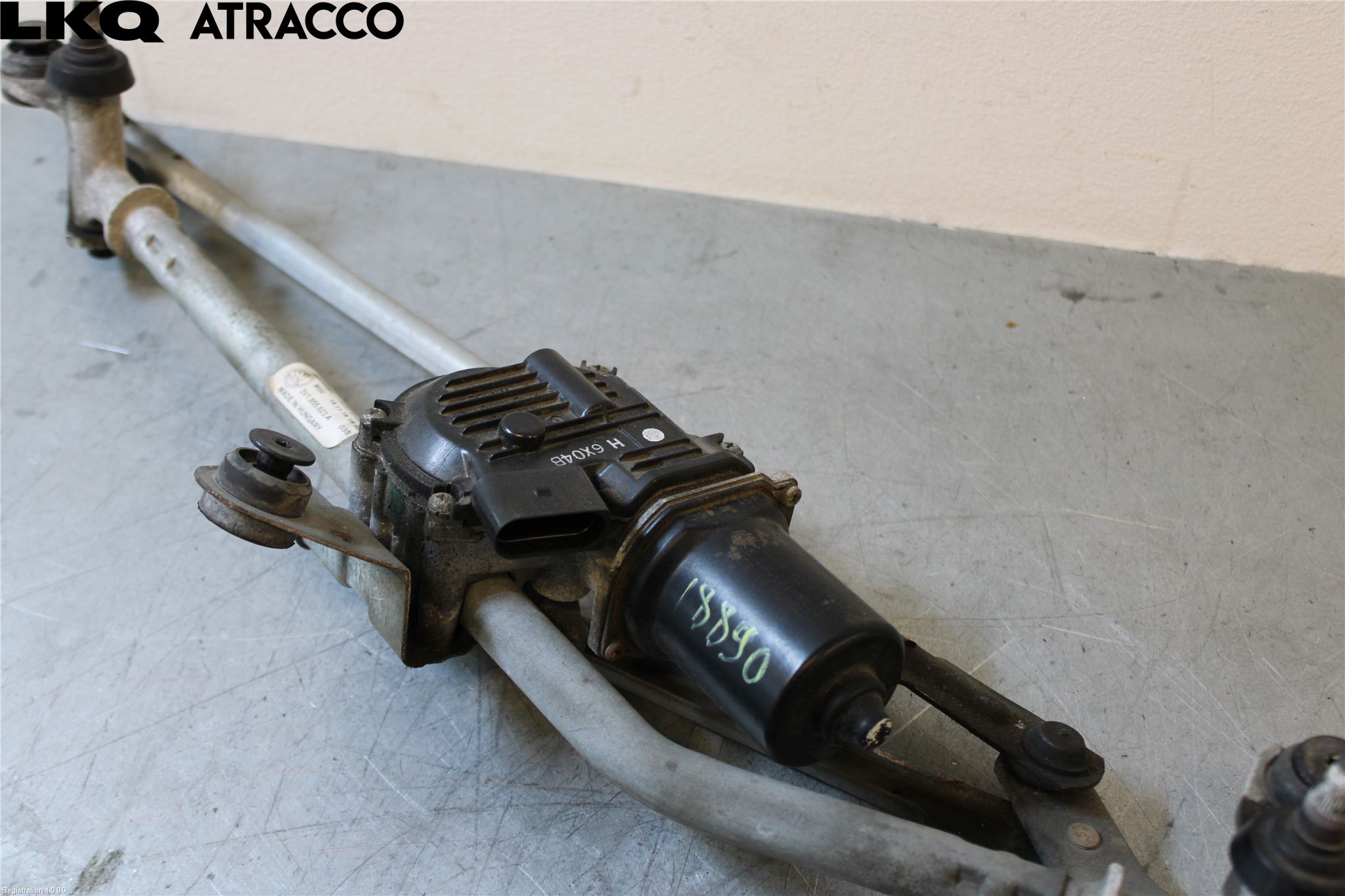 Skoda SUPERB 09-15 Torkarmotor Vindruta