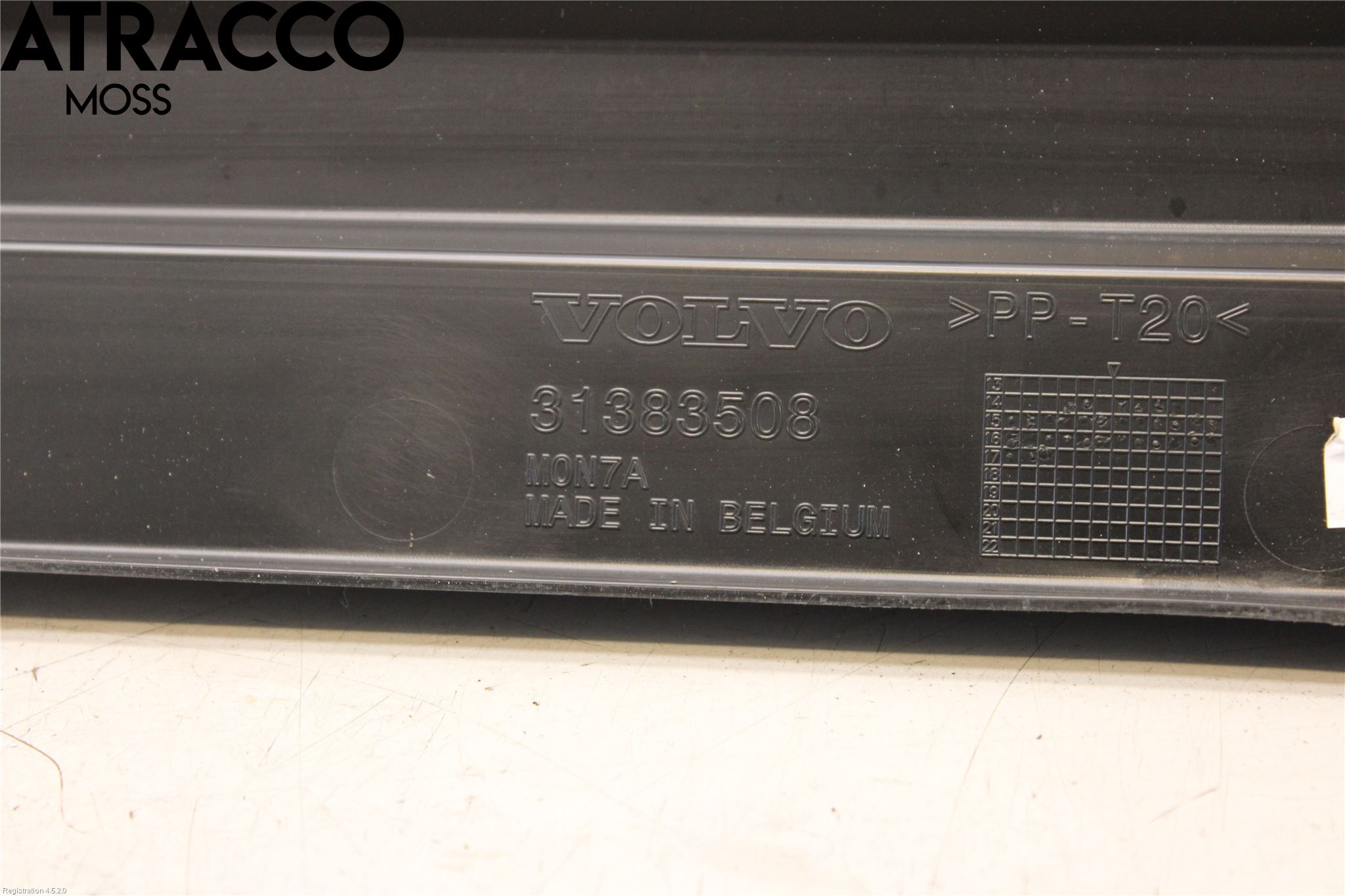 Volvo XC90/RECHARGE 16- Täckplast Front