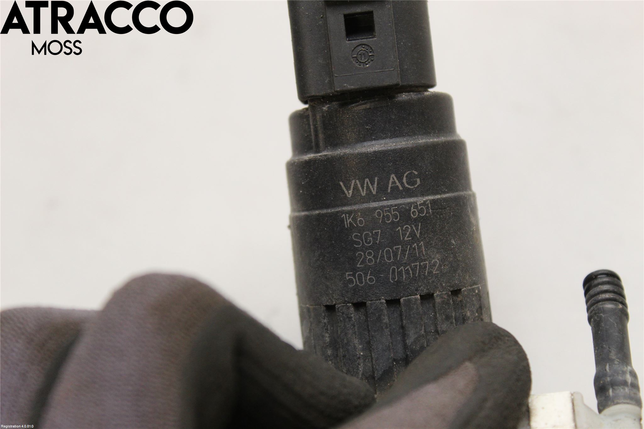 Volkswagen VW GOLF VI 09-13 Spolarpump Vindruta