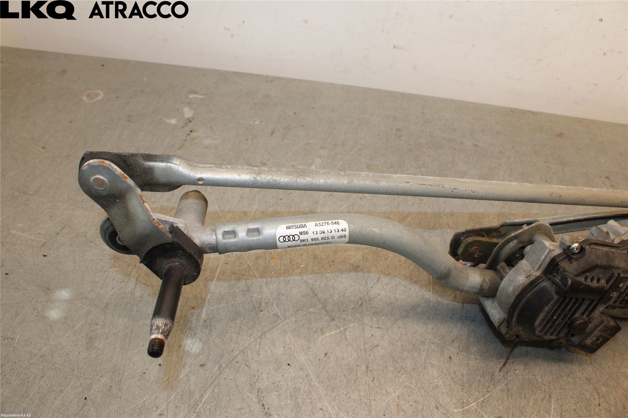 Audi A4 12-15 Torkarmotor Vindruta