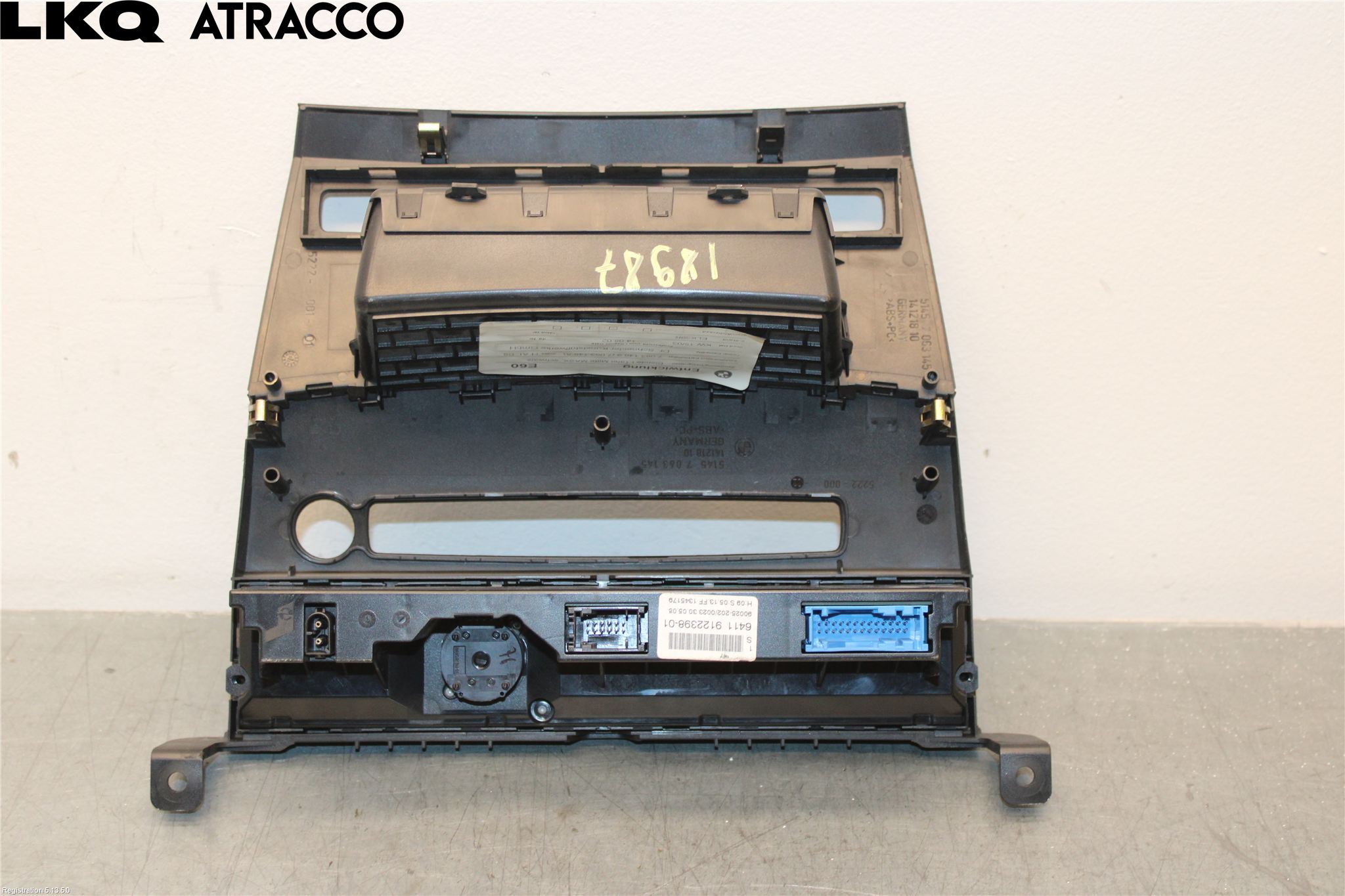 BMW 5 E60/61 Sed/Tou 02-10 Ac Styrenhet Ac Manöveren
