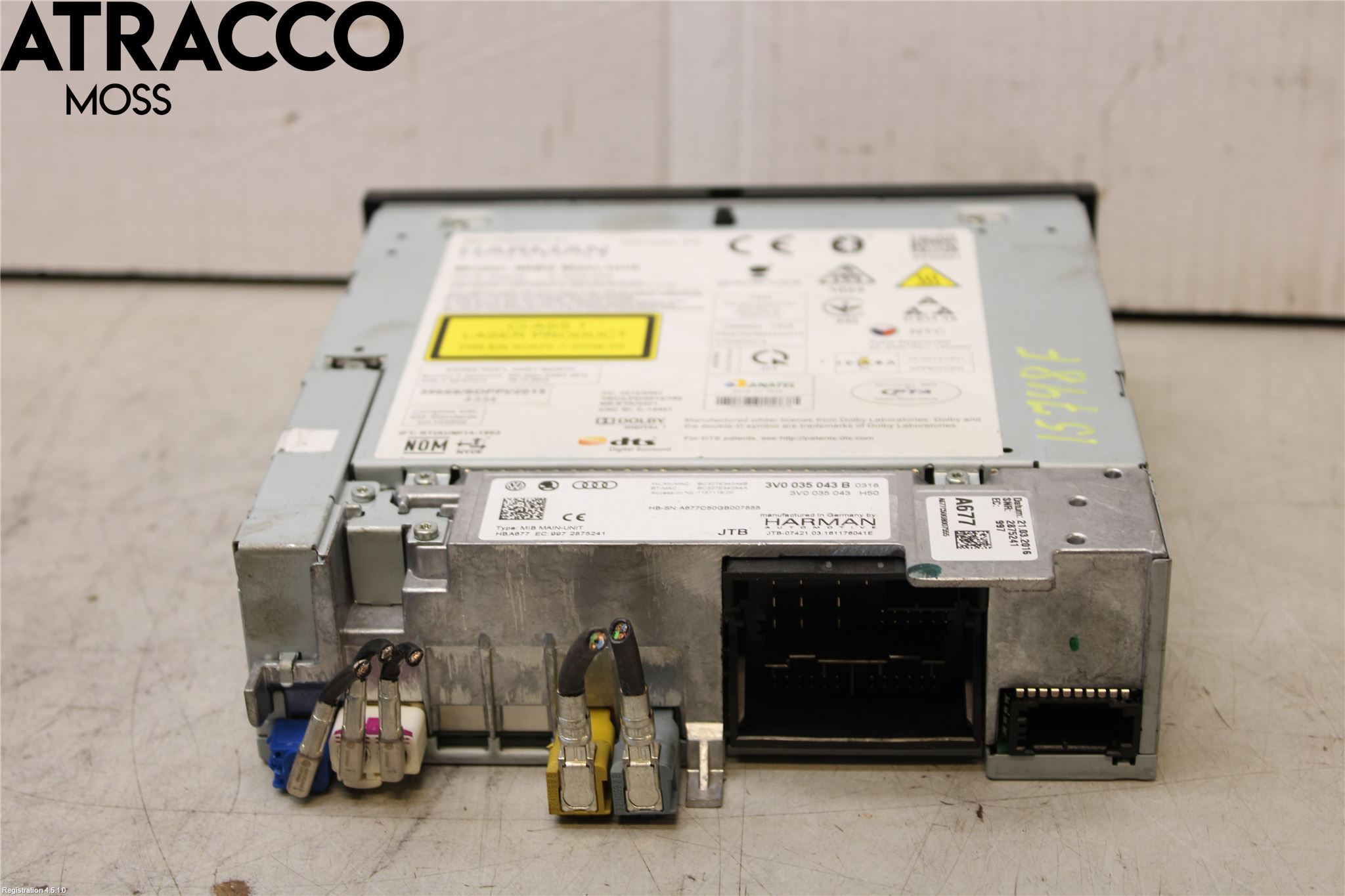 Skoda SUPERB 16-24 Cd Radio - Multimediapanel