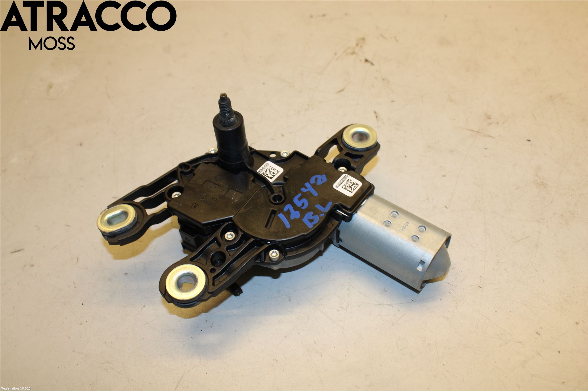 Audi A3/S3 8V 13-20 Torkarmotor Baklucka