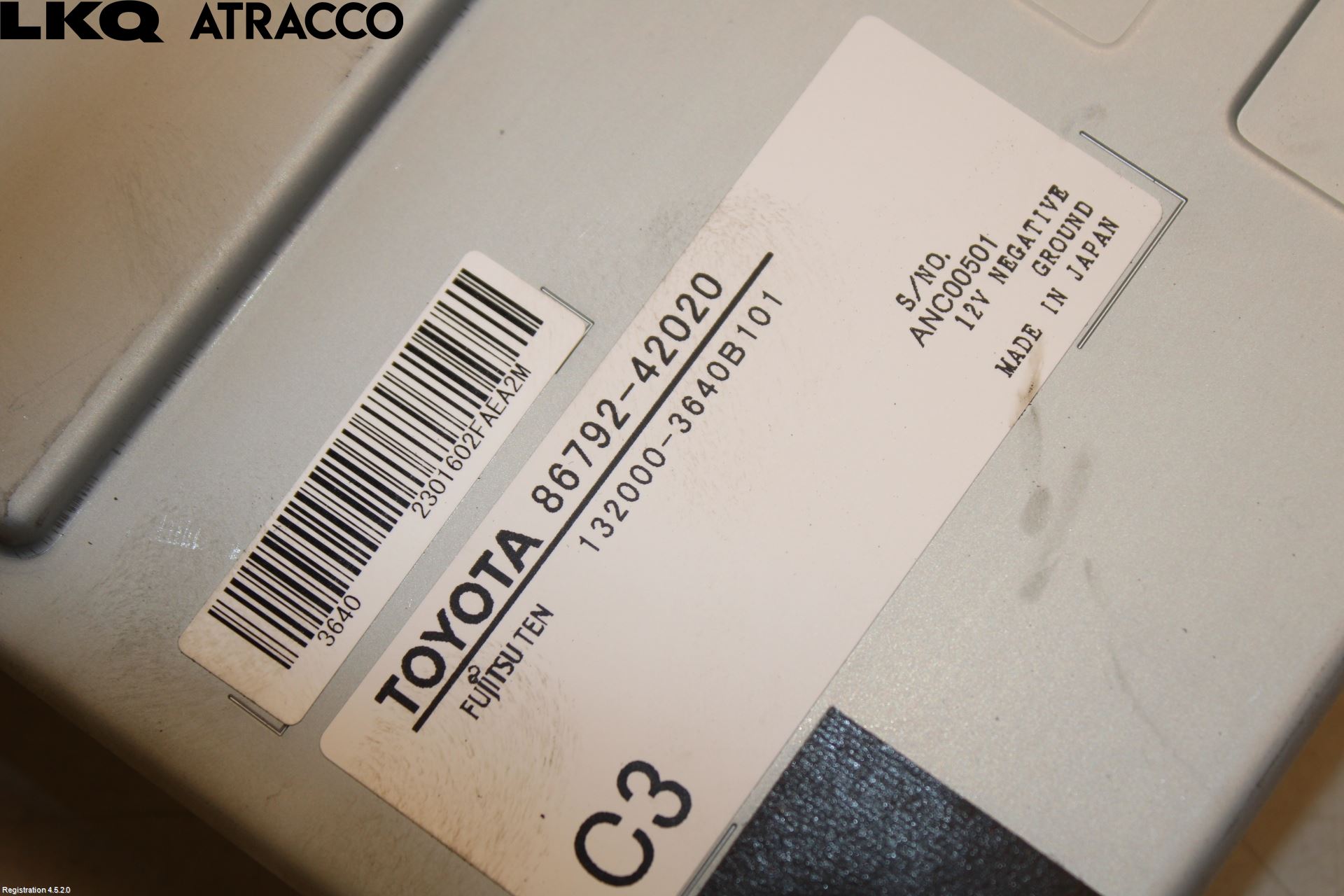 Toyota RAV4 13-18 Styrenhet Parkeringshjälp