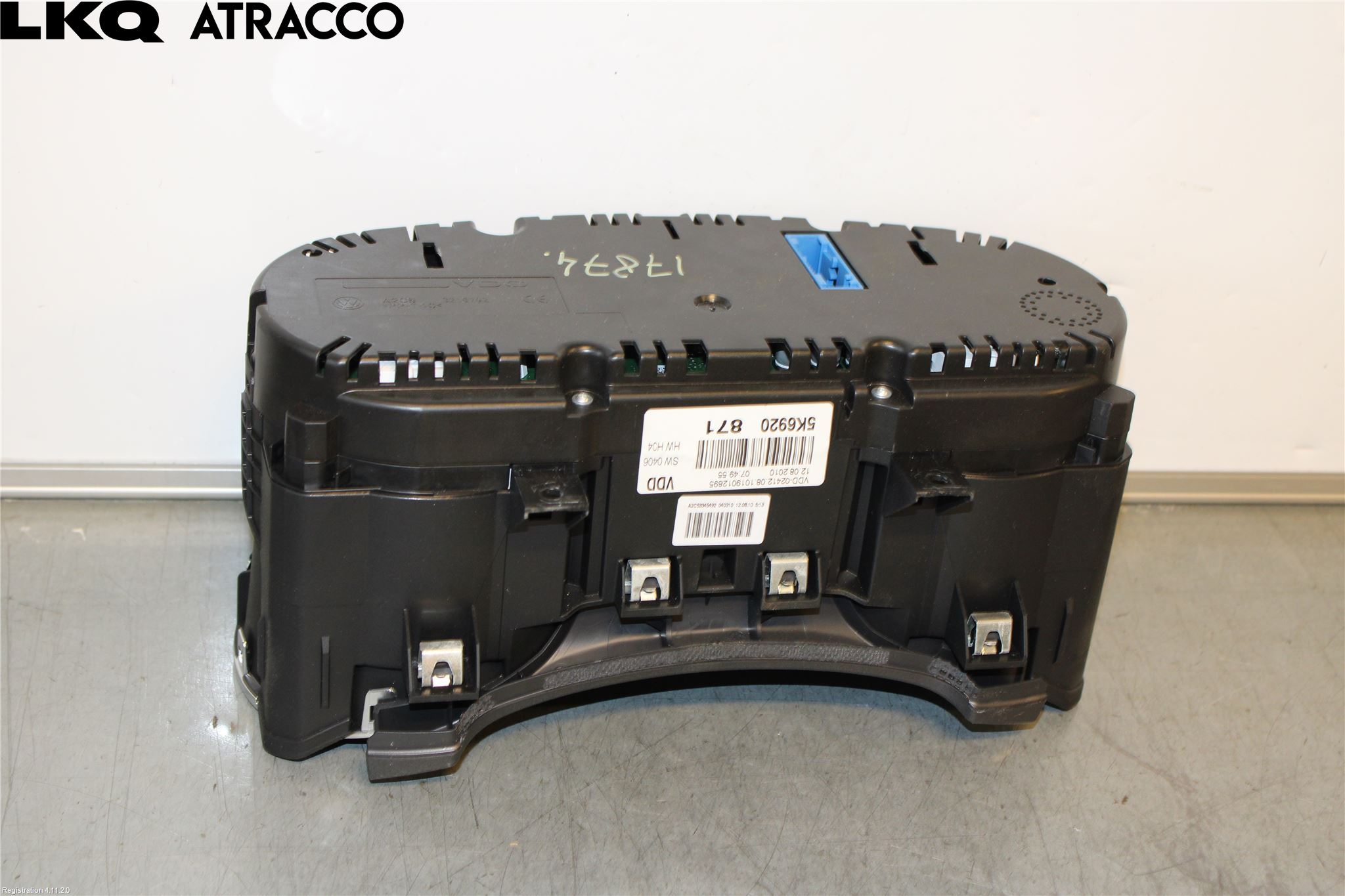 Volkswagen VW GOLF VI 09-13 Instrument Komb