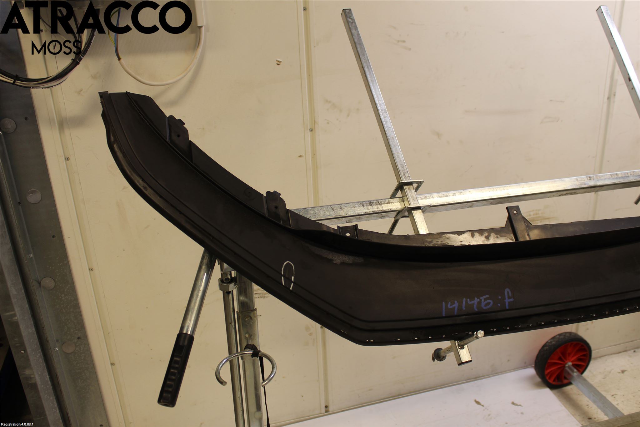 Volkswagen VW POLO 10-17 Spoiler Fram