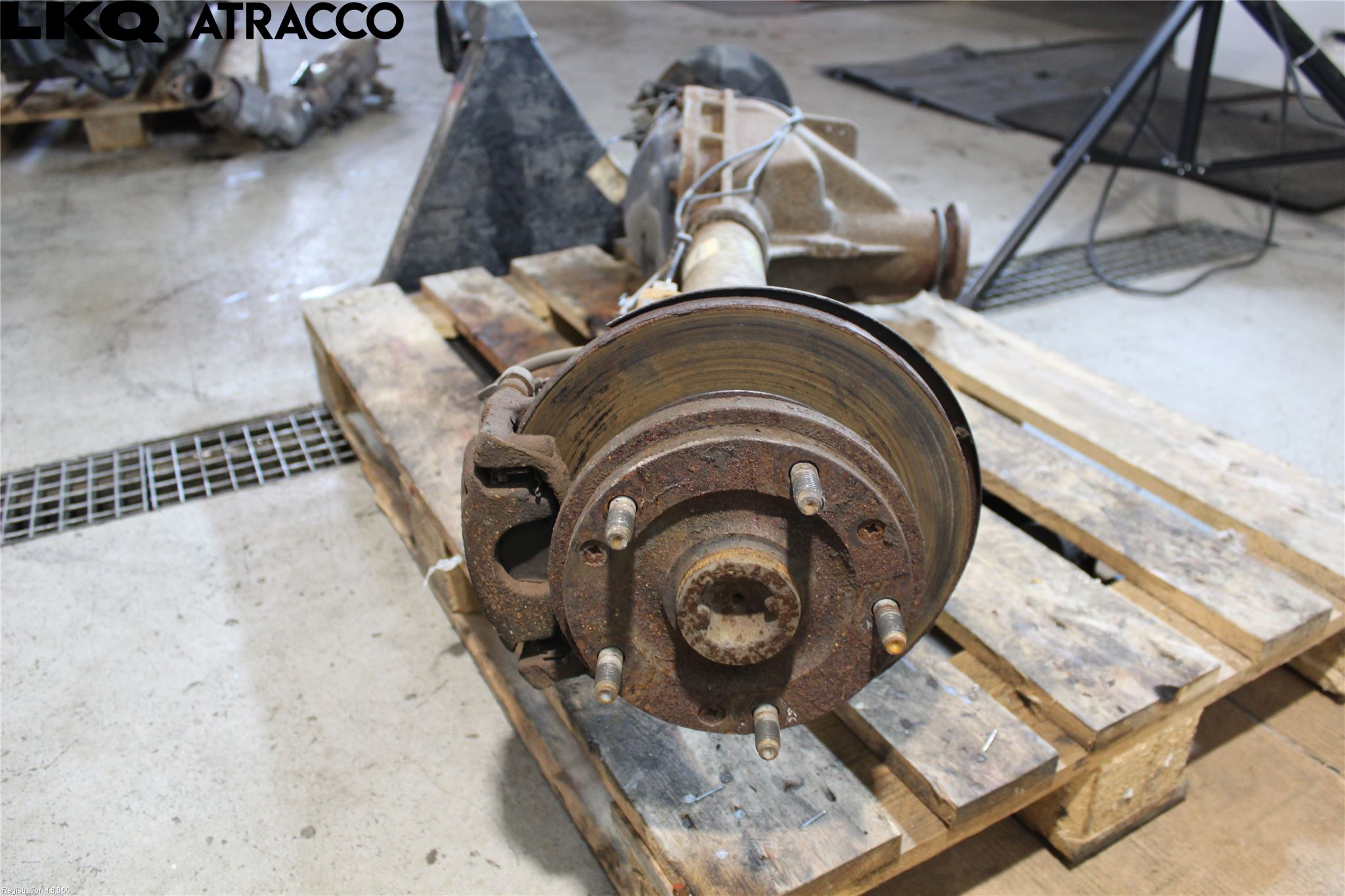 Ford TRANSIT    06-13 Bakaxelbalk