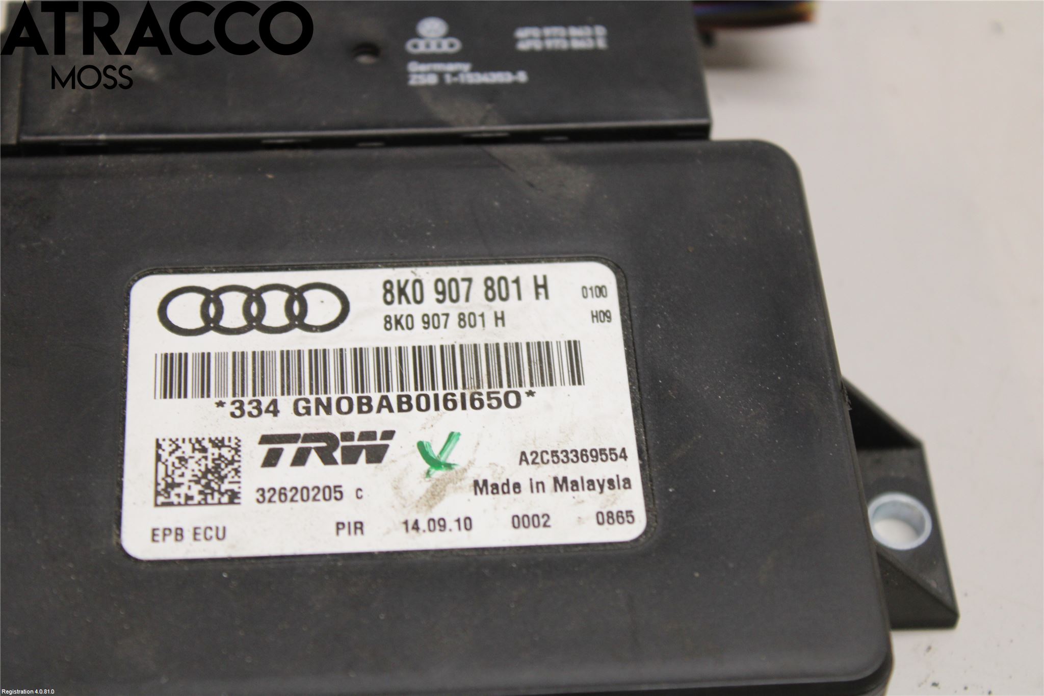 Audi Q5 09-16 Styrenhet Parkbroms Epb