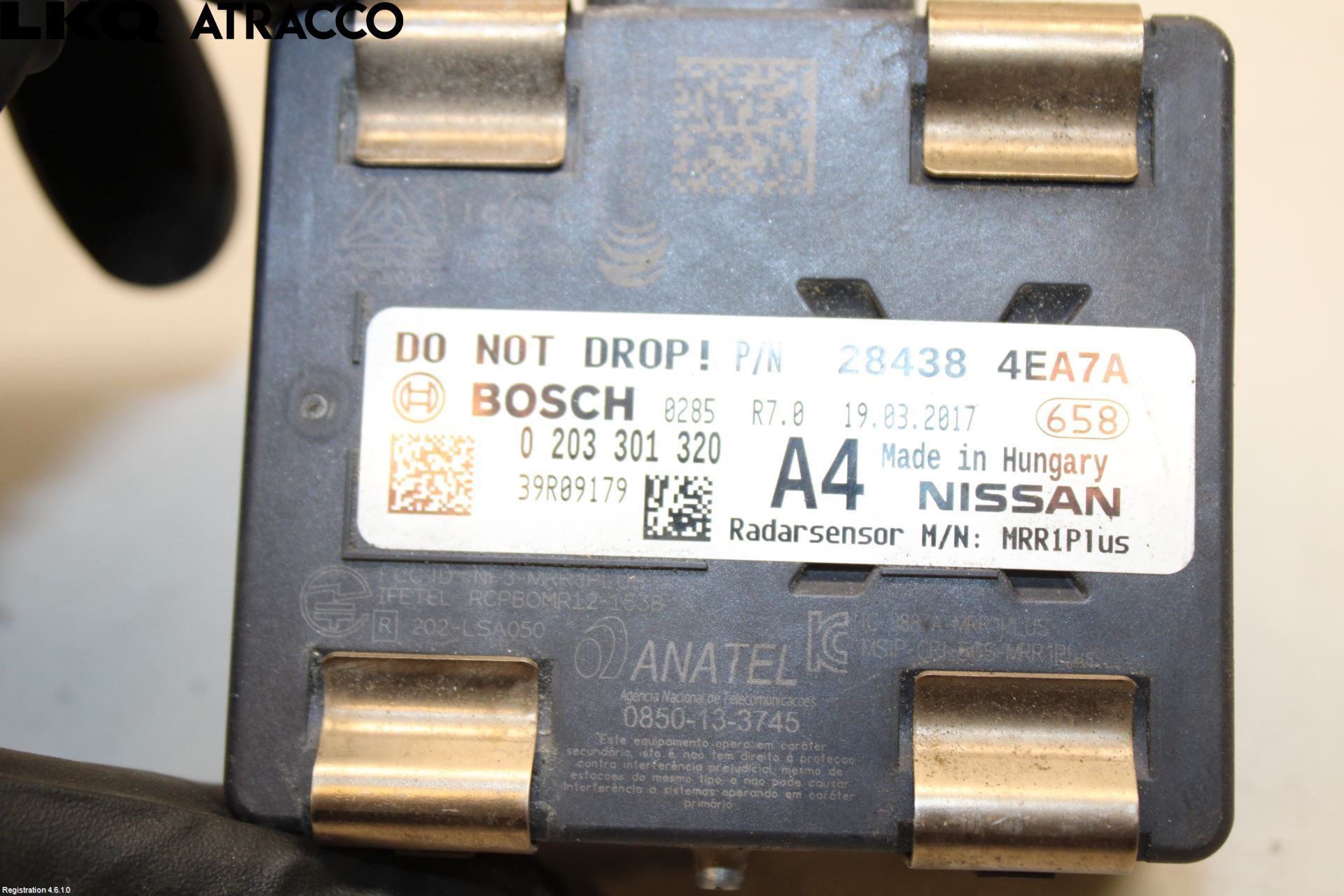 Nissan QASHQAI 17-21 Sensor Aktivt Kollisionsskydd