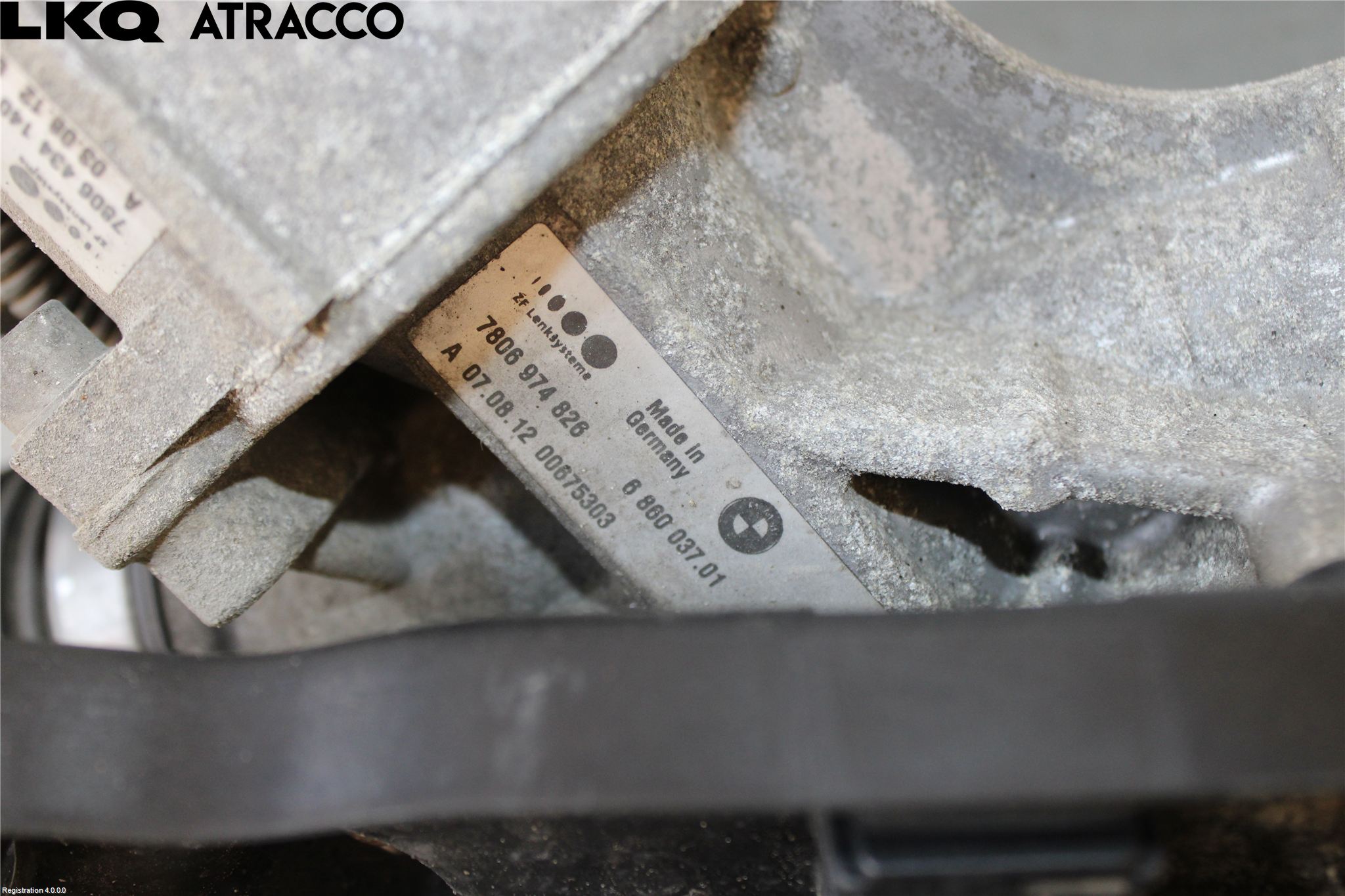BMW 6 F12/F13 10-18 Styrväxel Servo -Snäcka