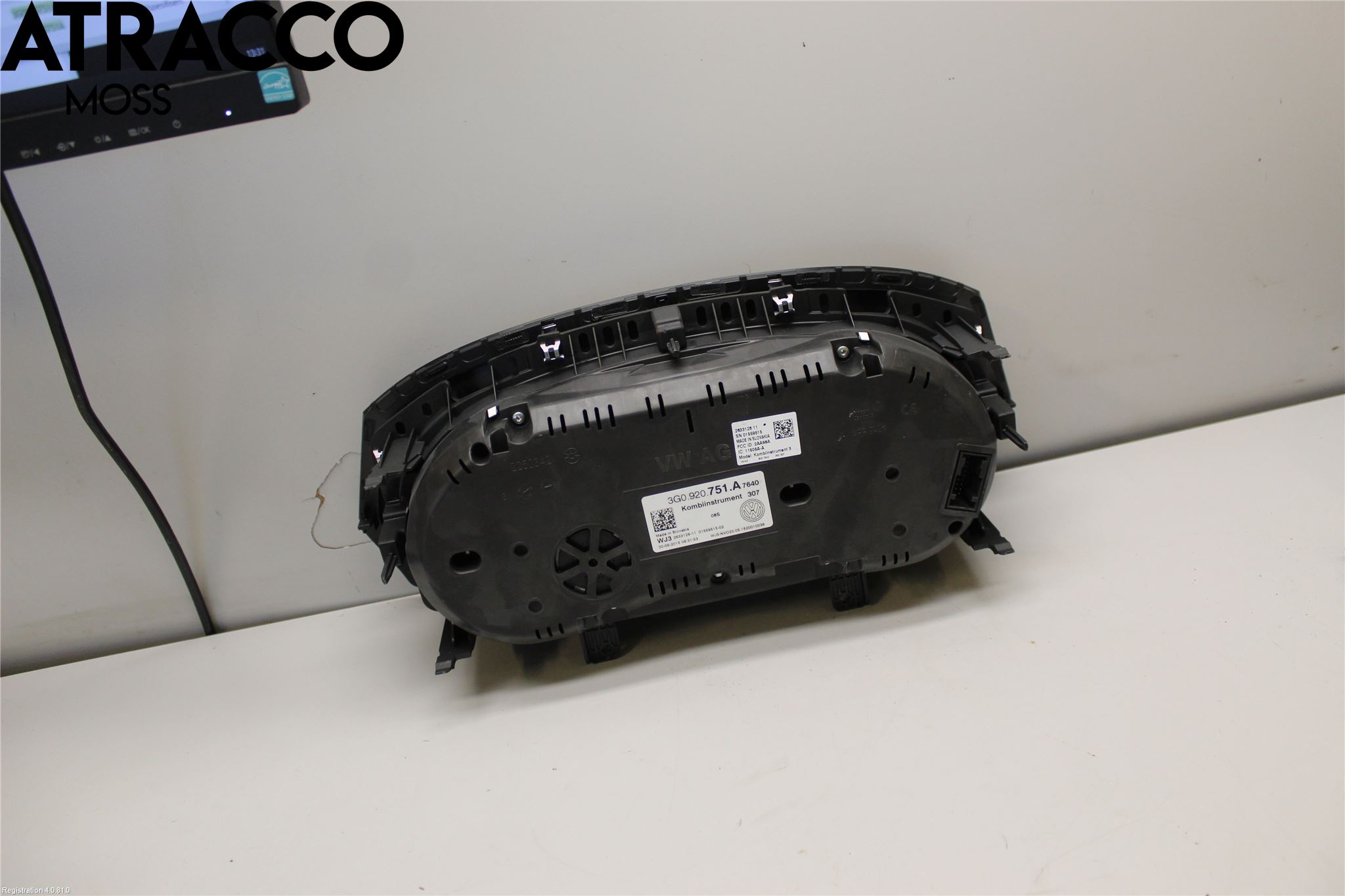 Volkswagen VW PASSAT 15-19 Instrument Komb