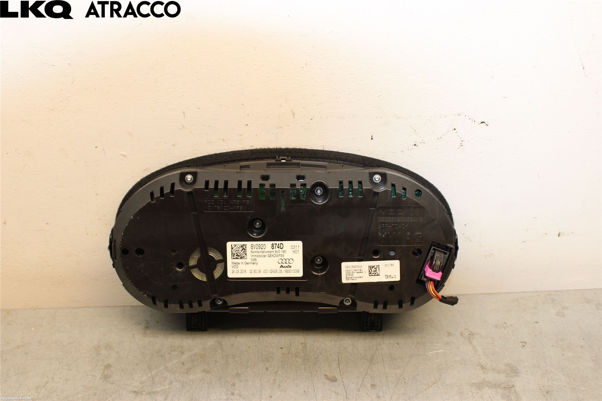 Audi A3/S3 8V 13-20 Instrument Hast