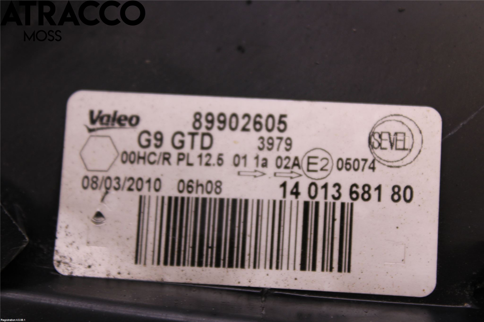 Fiat SCUDO 07-16 Strålkastare Vänster