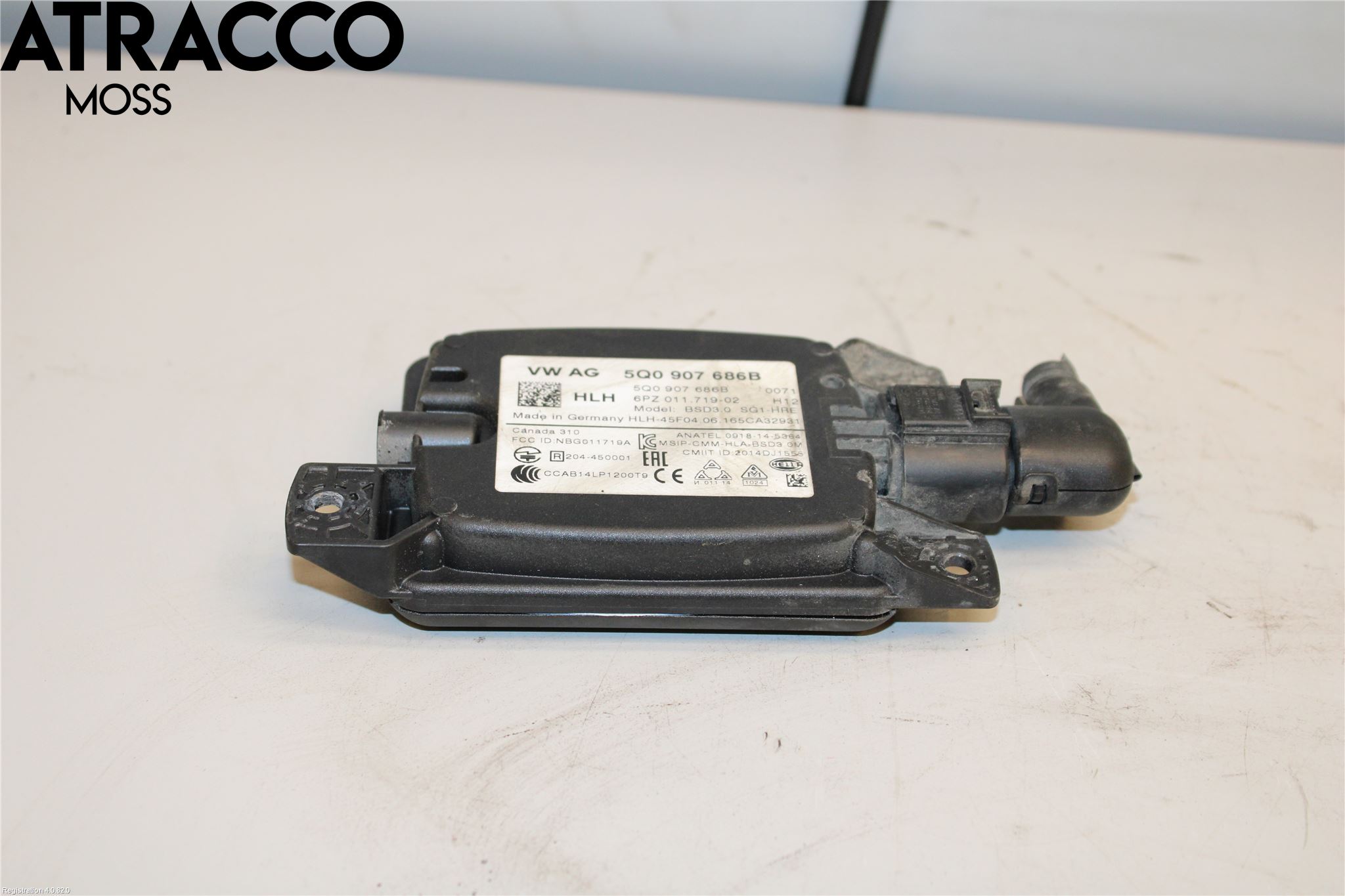 Volkswagen VW GOLF / E-GOLF VII 13-20 Sensor Aktivt Kollisionsskydd