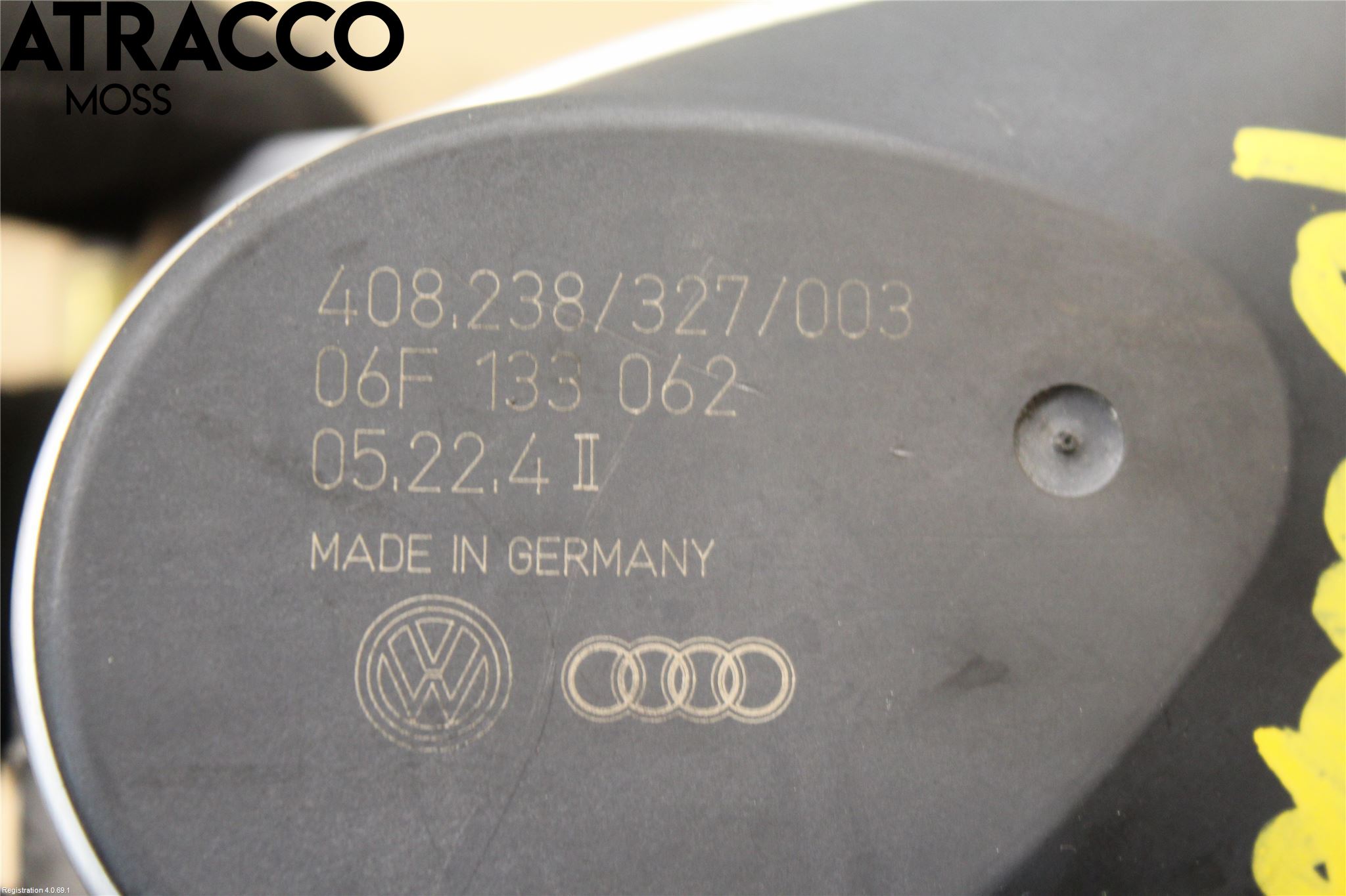 Volkswagen VW GOLF V 04-09 Injspjällhus