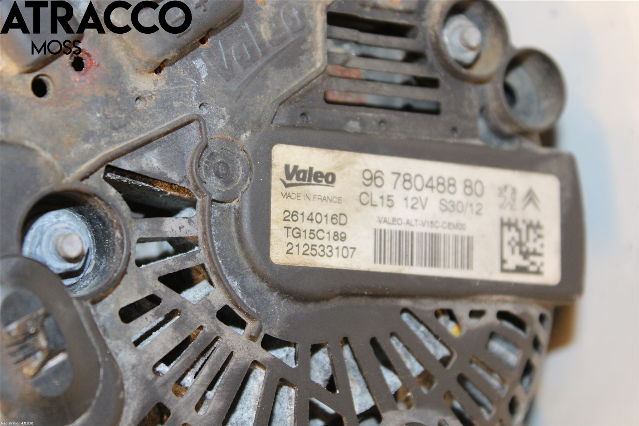 Peugeot 208 12-15 Generator