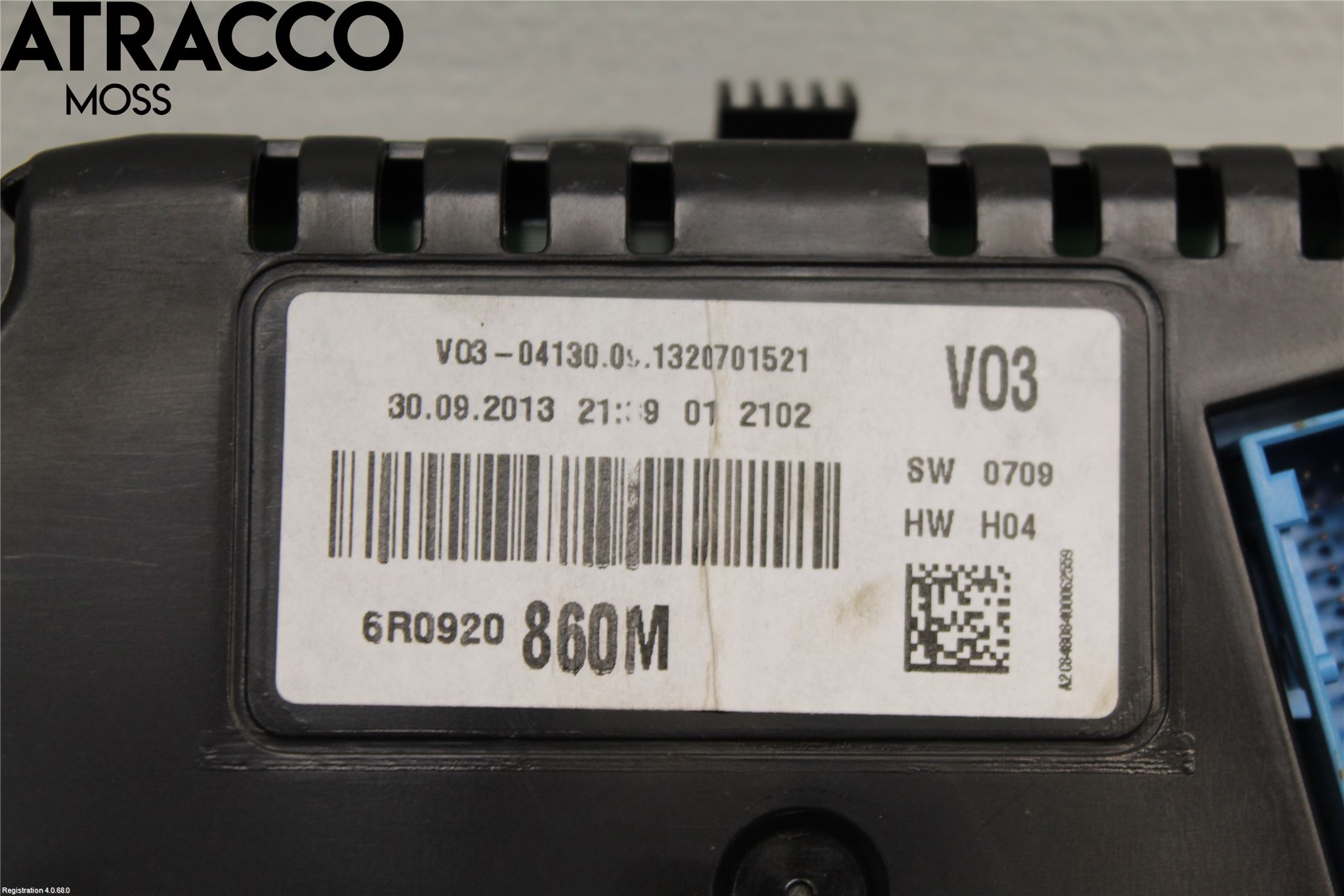 Volkswagen VW POLO 10-17 Instrument Komb