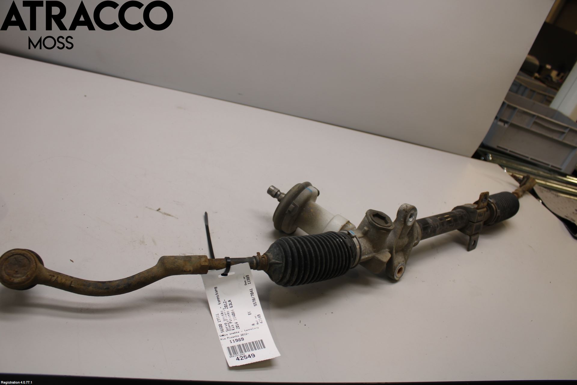 Kia PICANTO 12-17 Styrväxel Servo -Snäcka