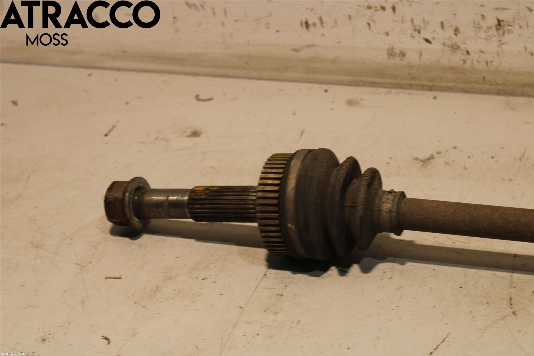 Nissan X-TRAIL 08-14 Drivaxel Bak Vänster