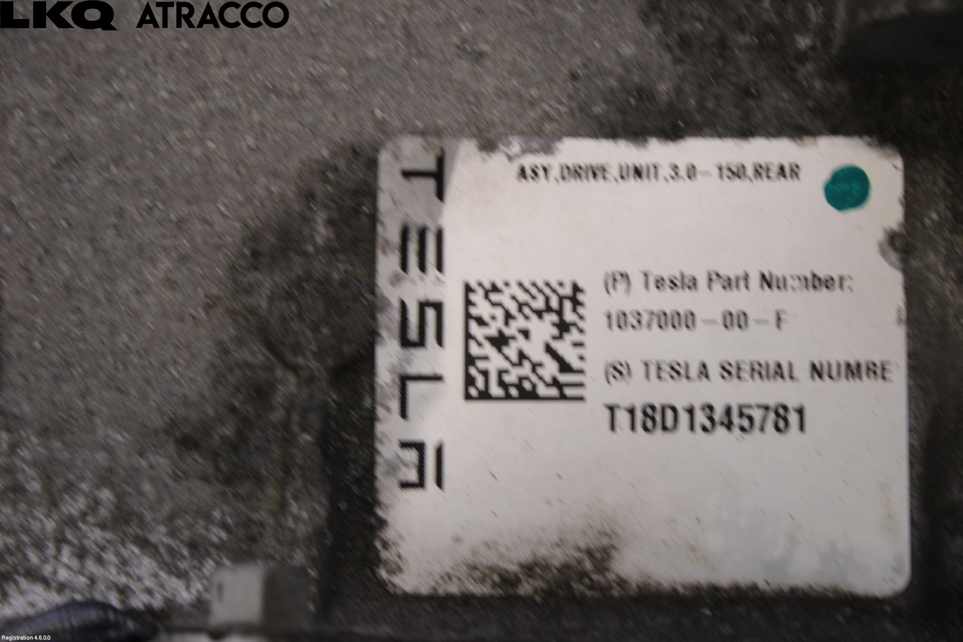 Tesla MODEL X 16- Motor Elektrisk Bak